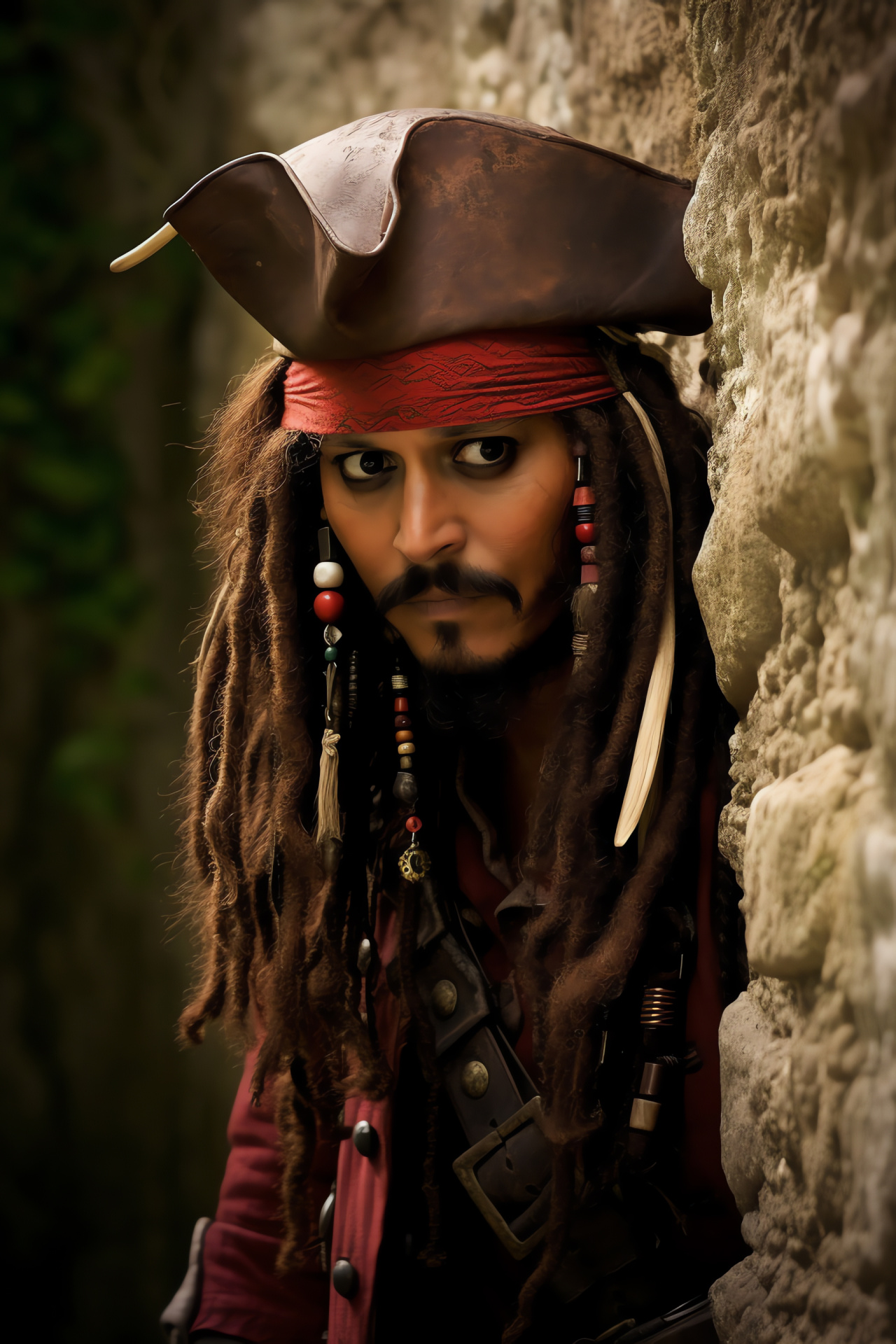 Pirates of the Caribbean, Spanish conquest, Sparrow's quest, Naval escapade, Fort intrusion, HD Phone Wallpaper