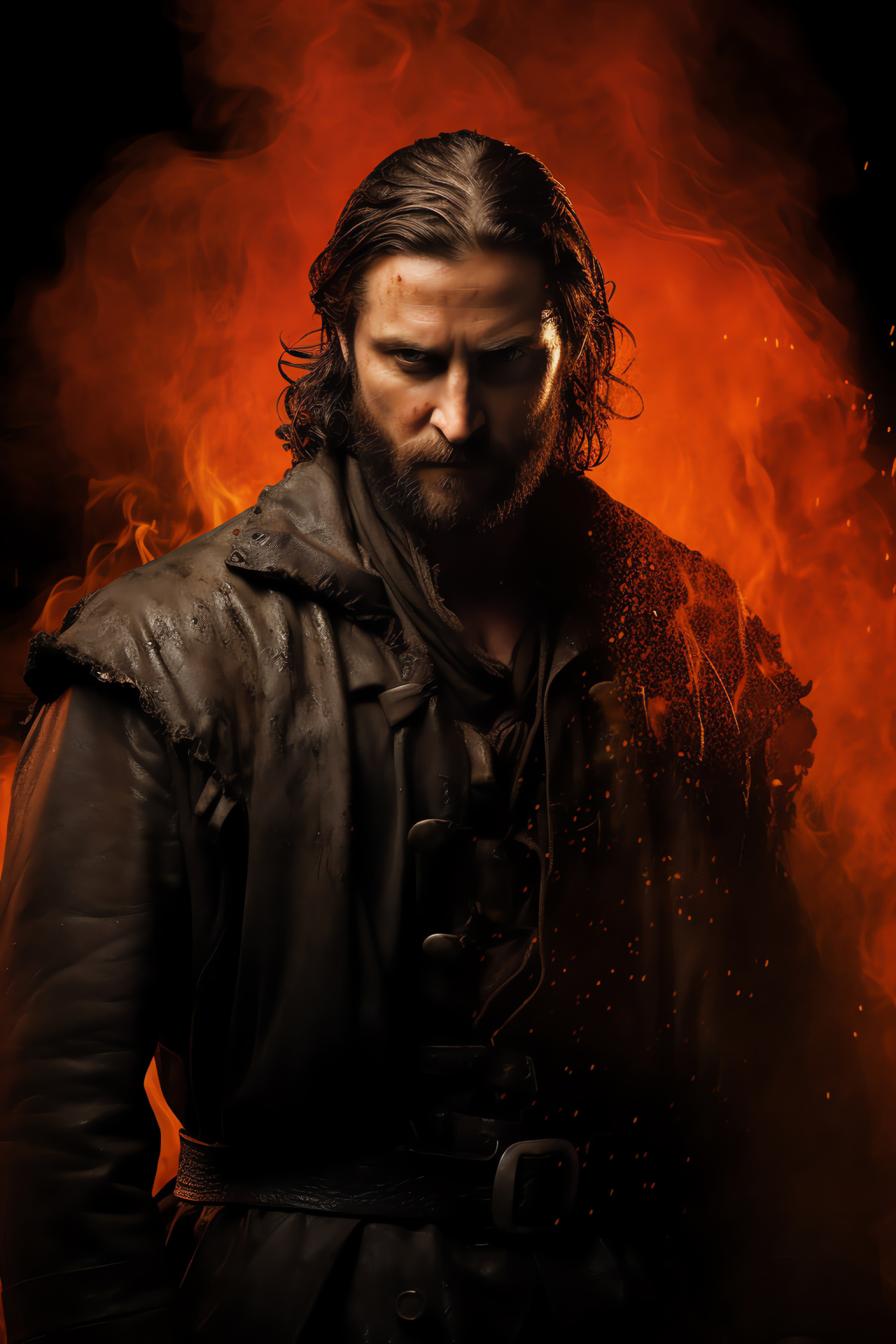 Richard Armitage, John Proctor, The Crucible play, Intense performance, Theatrical portrayal, HD Phone Wallpaper