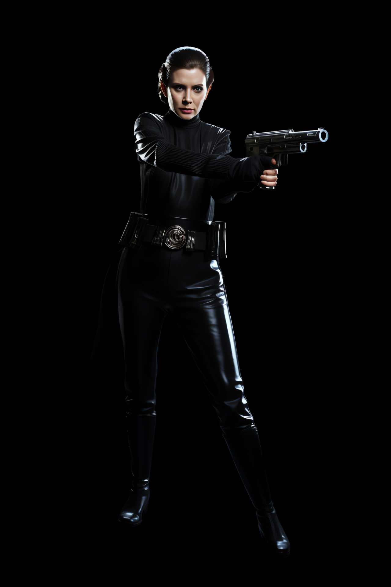 Leia Organa, Rebel Alliance leader, Star Wars personality, Princess portrayal, Space opera, HD Phone Image