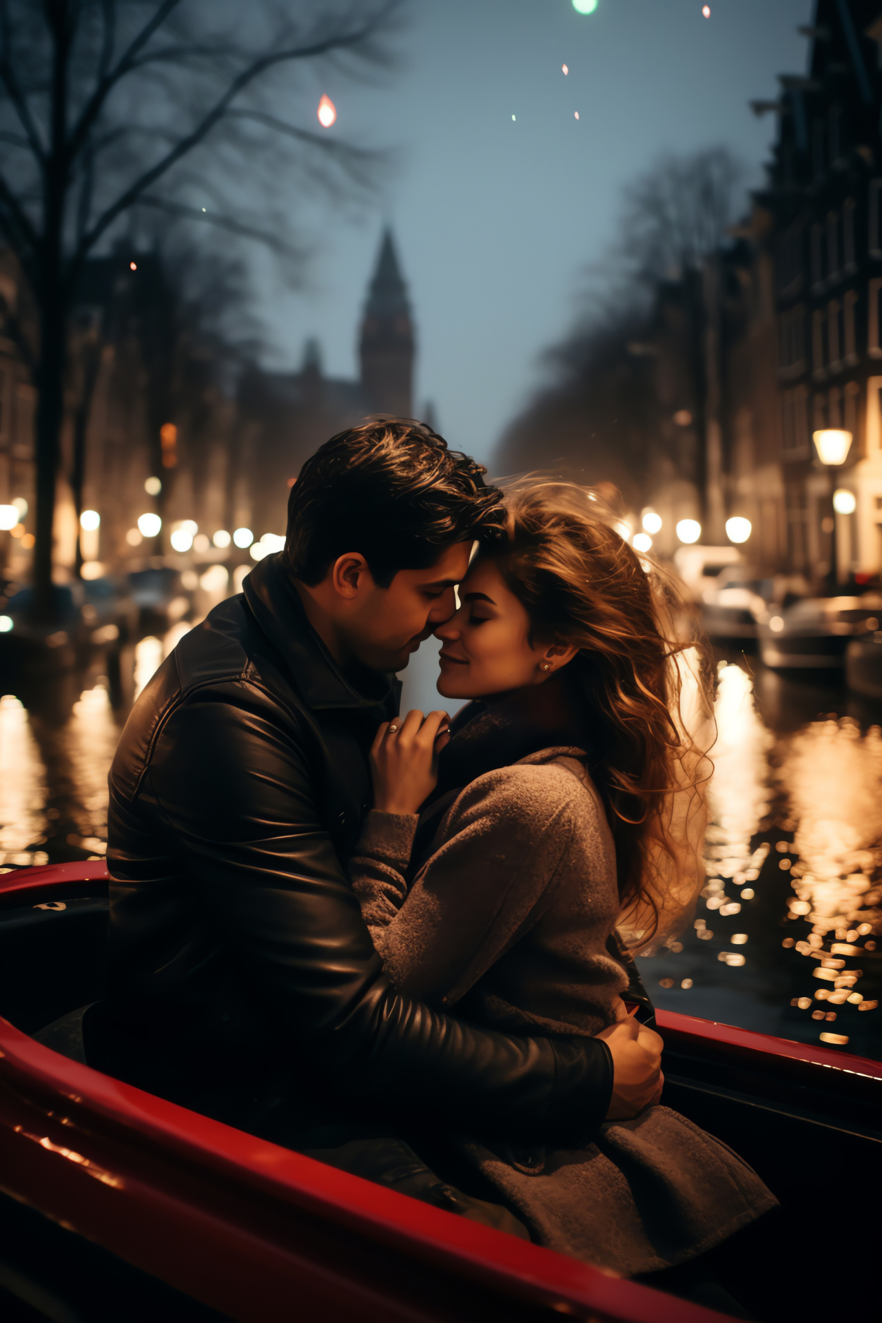 Valentine's Day, Amsterdam boating, Dutch canals, Europe travel, Romantic getaway, HD Phone Image