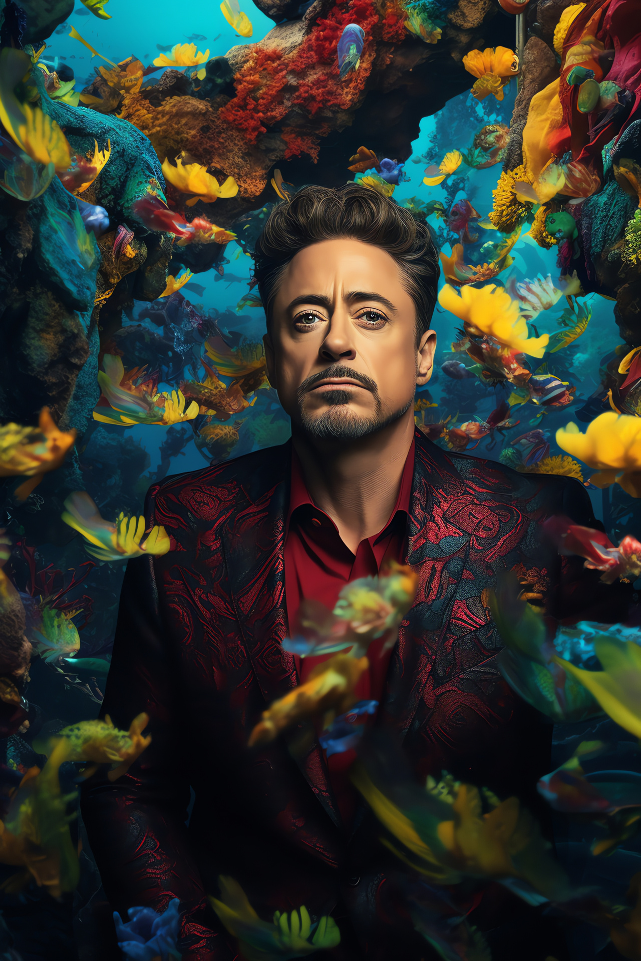 Robert Downey Jr, family film, fantasy movie, charismatic performance, actor versatility, HD Phone Wallpaper