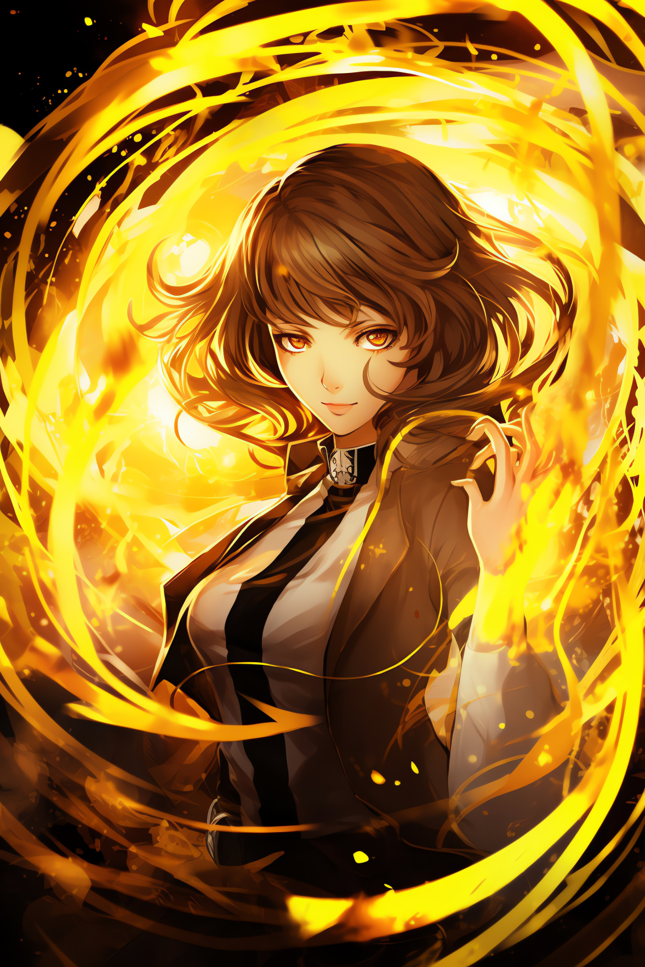 Persona 4 Golden Vita, Rise Kujikawa representation, Game character design, Supernatural persona, HD Phone Wallpaper