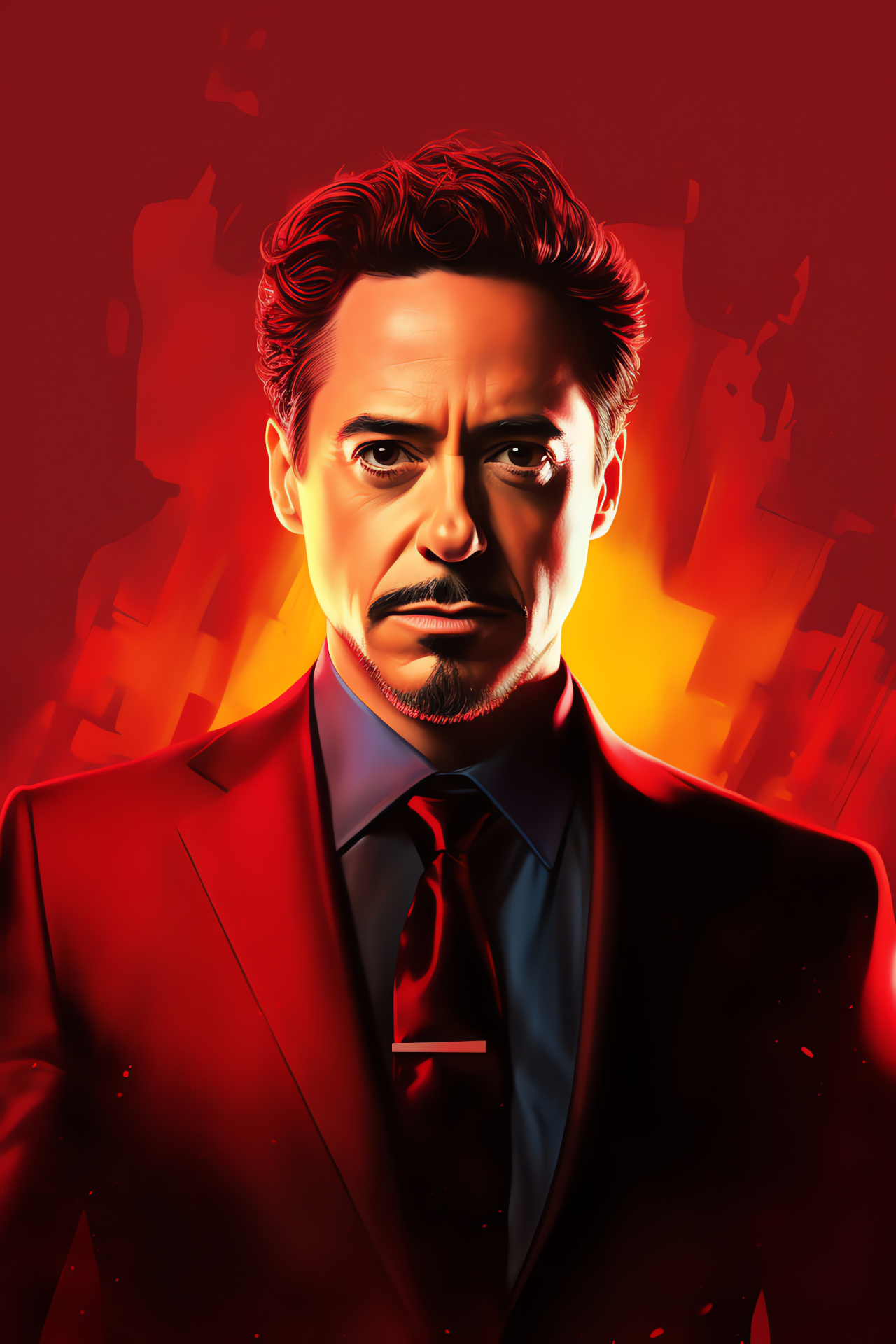 Robert Downey Jr, Heroic actor, Cemented legacy, Iron will, Committed portrayal, HD Phone Wallpaper