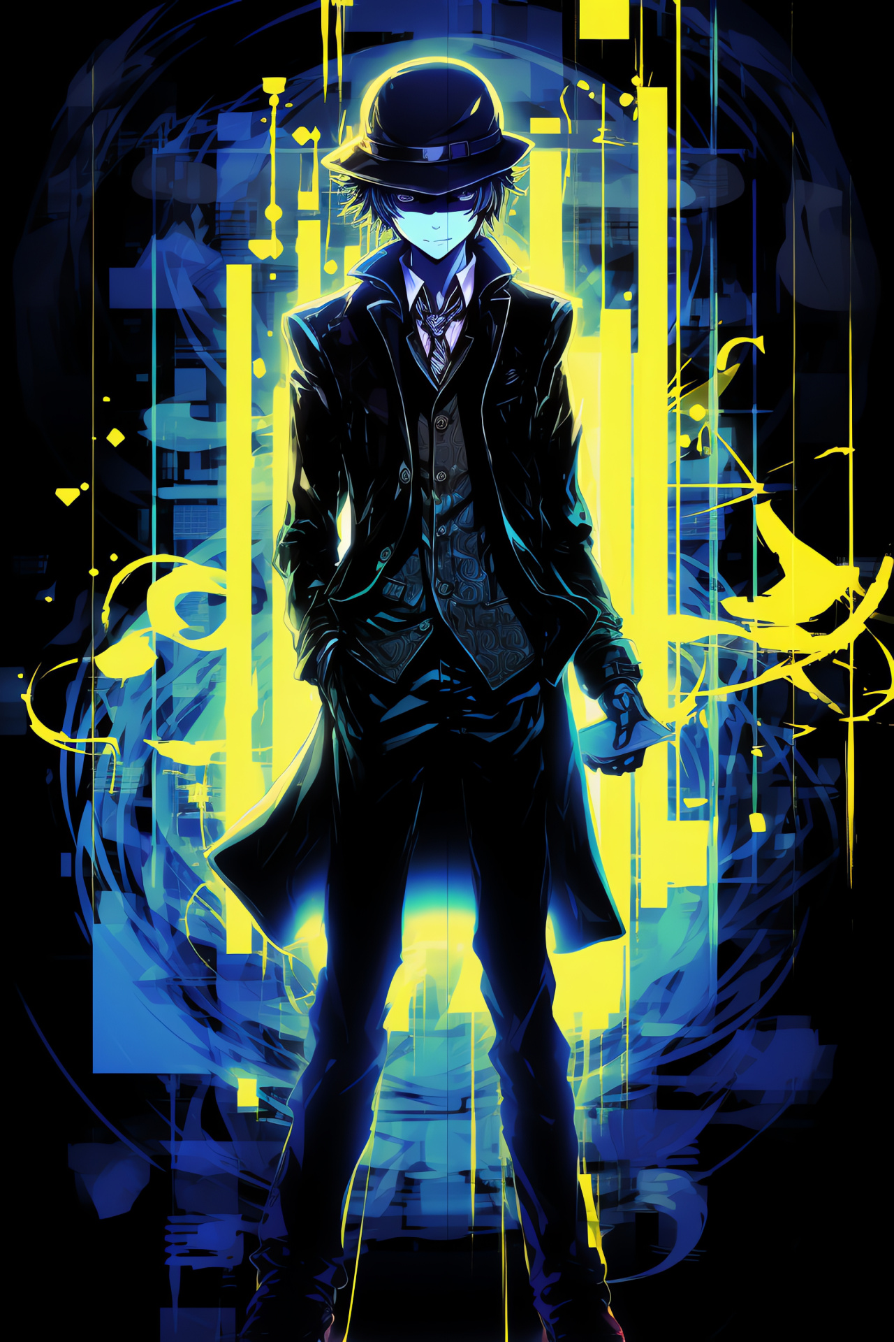 Naoto Shirogane, Persona 4 hero, Sleuth persona, Clues investigation, Intriguing plot, HD Phone Image