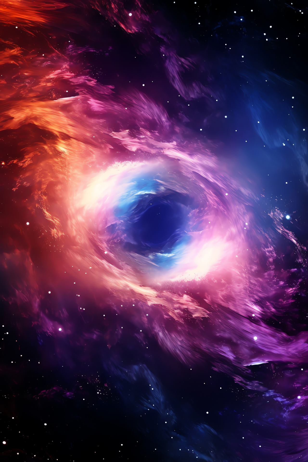 Helix Nebula, Eye of God, Planetary nebula complexity, Celestial object, Sky gazing, HD Phone Image