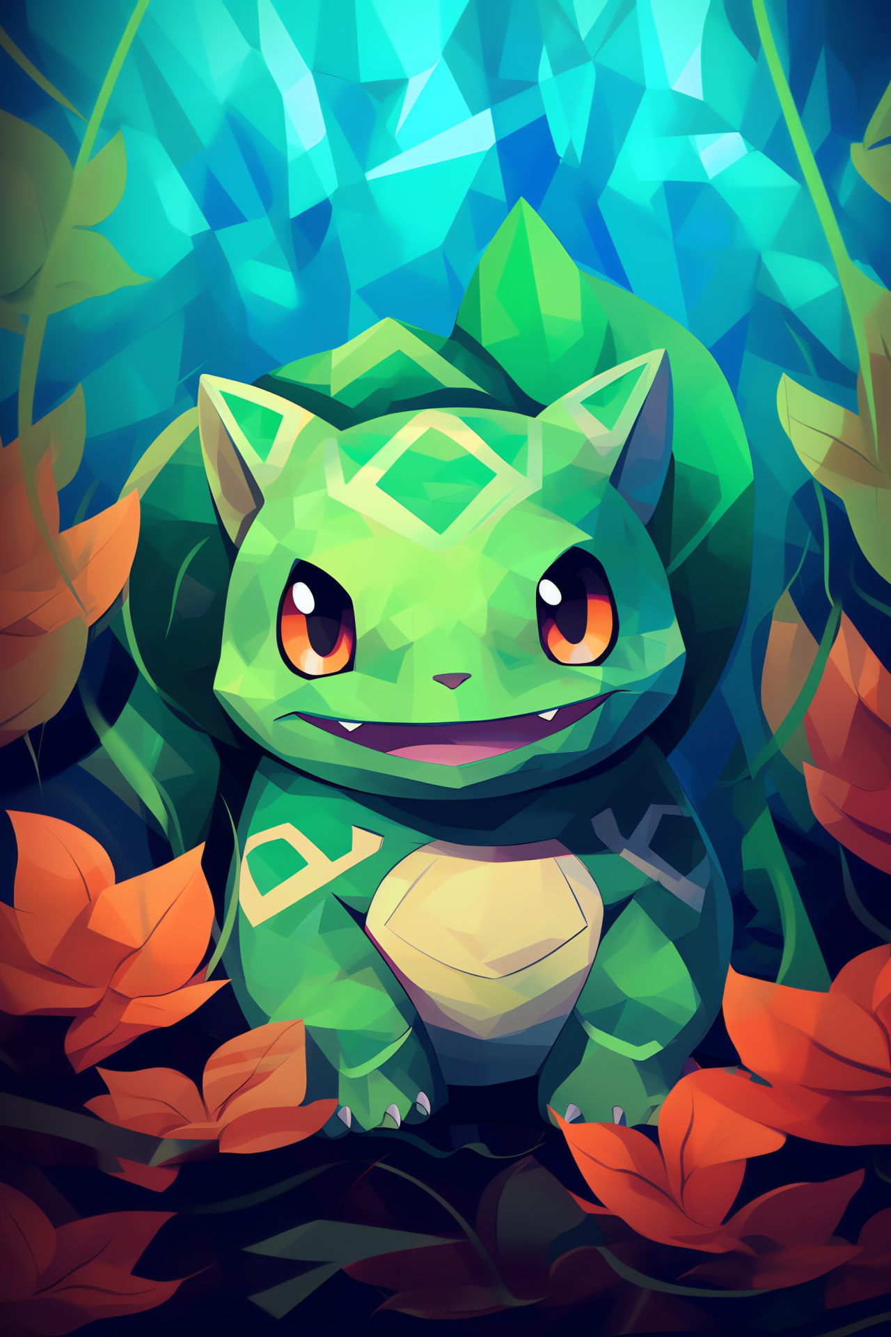 Bulbasaur in nature, Fresh verdancy, Beginnings of a journey, Calm Pokmon, Flora synergy, HD Phone Wallpaper