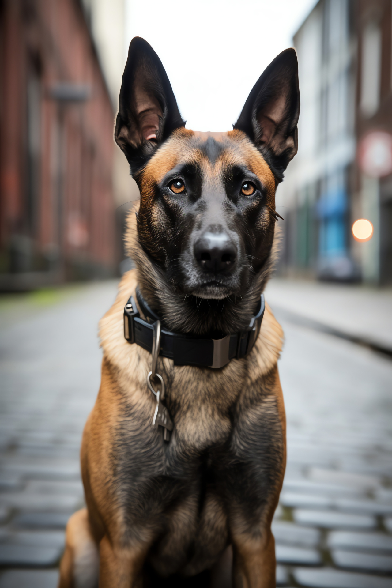 Belgian Malinois, Police K-9, Dedicated service dog, Protection breed, Law enforcement companion, HD Phone Image