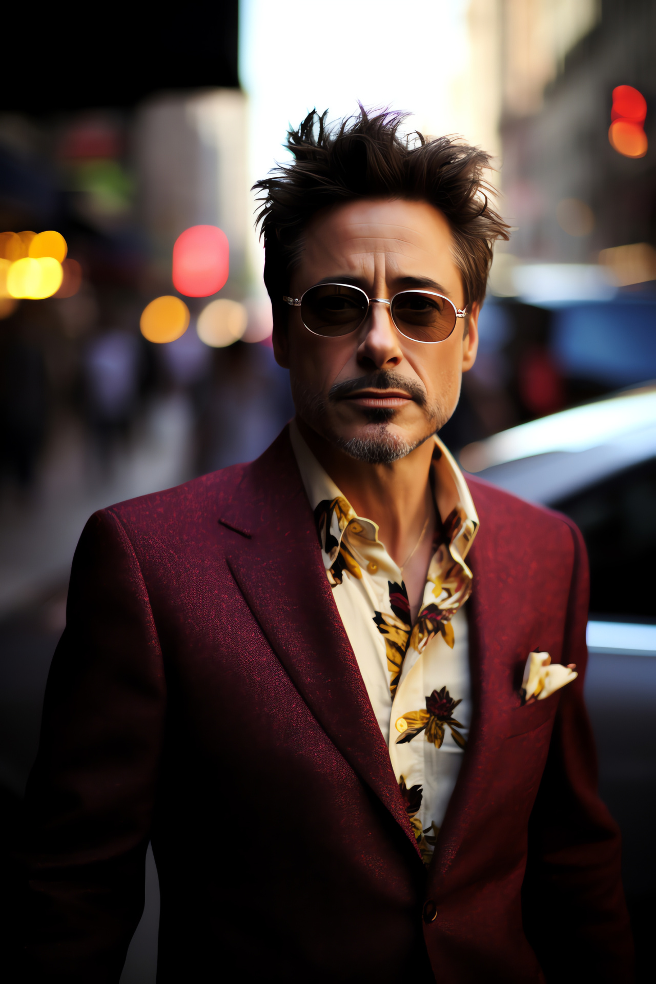 Robert Downey Jr, Harry Lockhart character, Action sequence, High-octane vehicle, Crime film, HD Phone Wallpaper