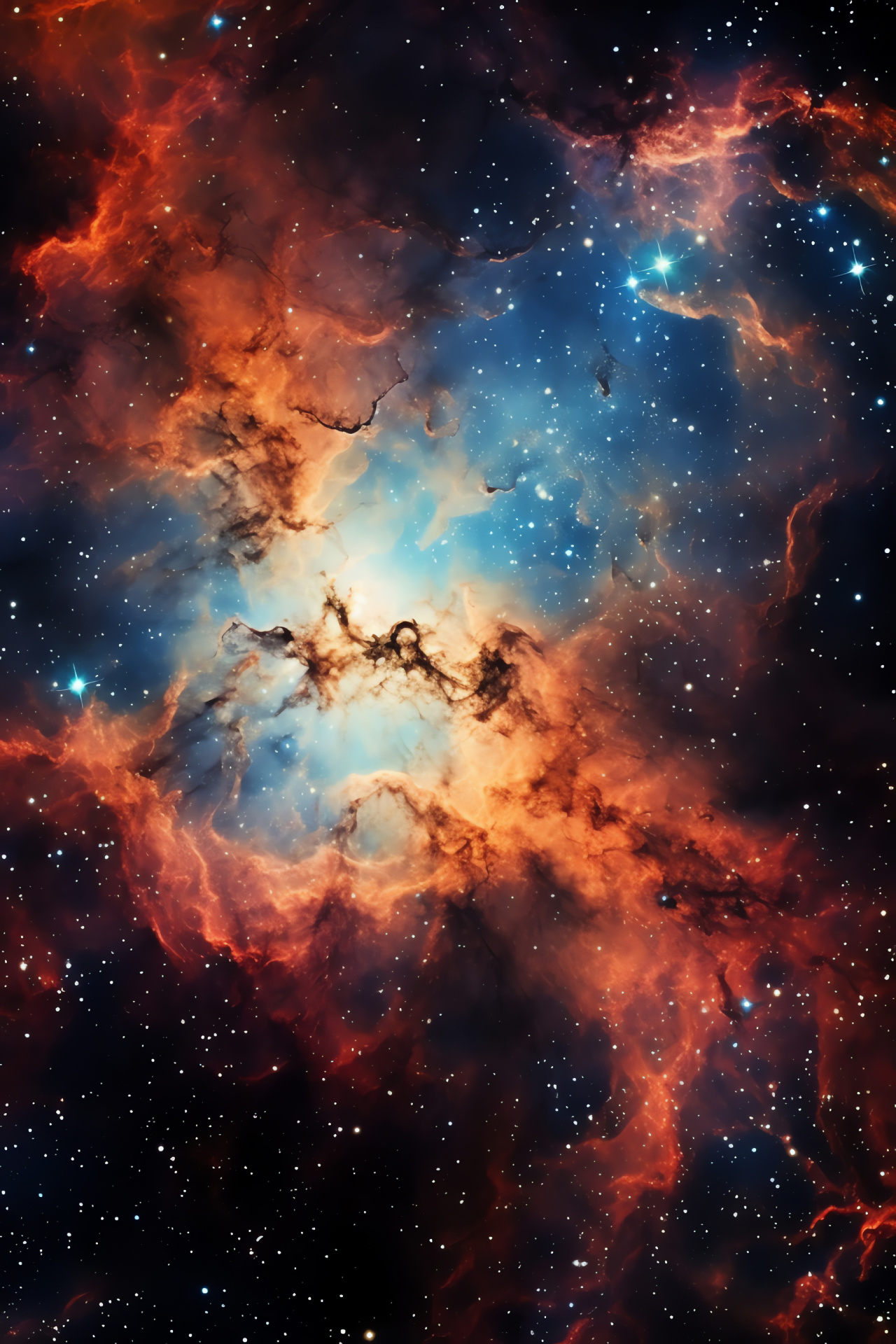 Tarantula Nebula imagery, Space photography, Star nursery, Galactic formations, Astronomical phenomena, HD Phone Wallpaper