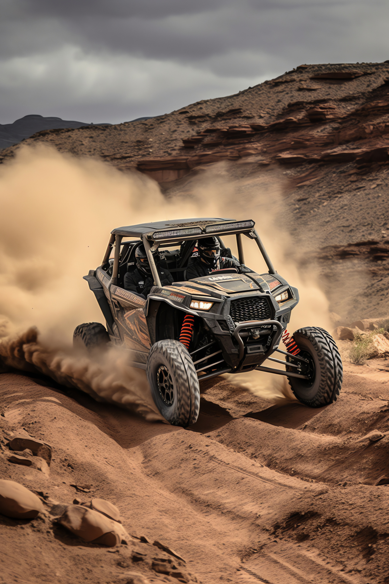 Polaris RZR, Moab adventure, XP Turbo S, All-terrain performance, Rugged landscape, HD Phone Wallpaper