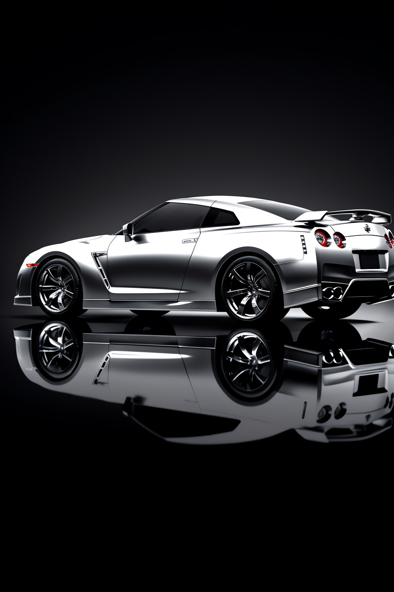 Nissan GTR R35, Innovative design, Automotive contrast, Prowess on display, Polished aesthetics, HD Phone Wallpaper