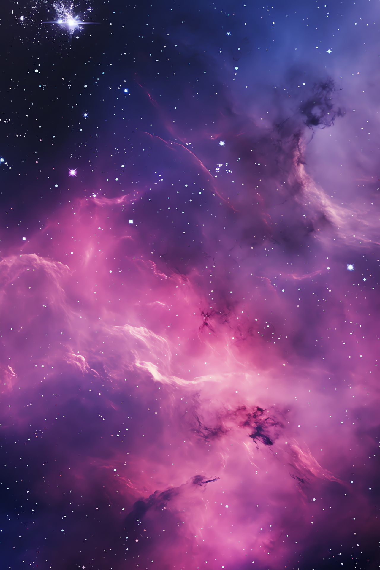 Versicolored Galaxy, Celestial sphere, Marvelous galaxy arena, Expansive cosmic canvas, Universal splendor, HD Phone Image