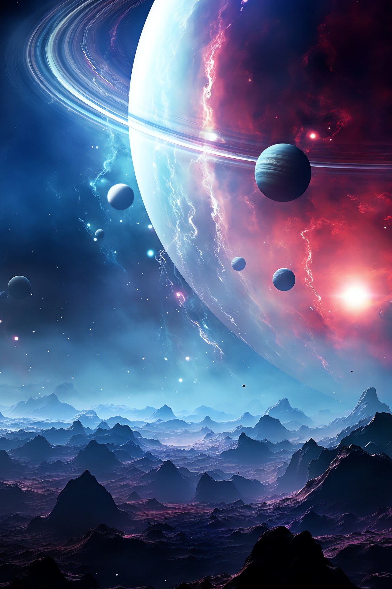 Exploration quest, Infinite cosmos, Spectacular vault, Worlds afar, Celestial studded dome, HD Phone Wallpaper