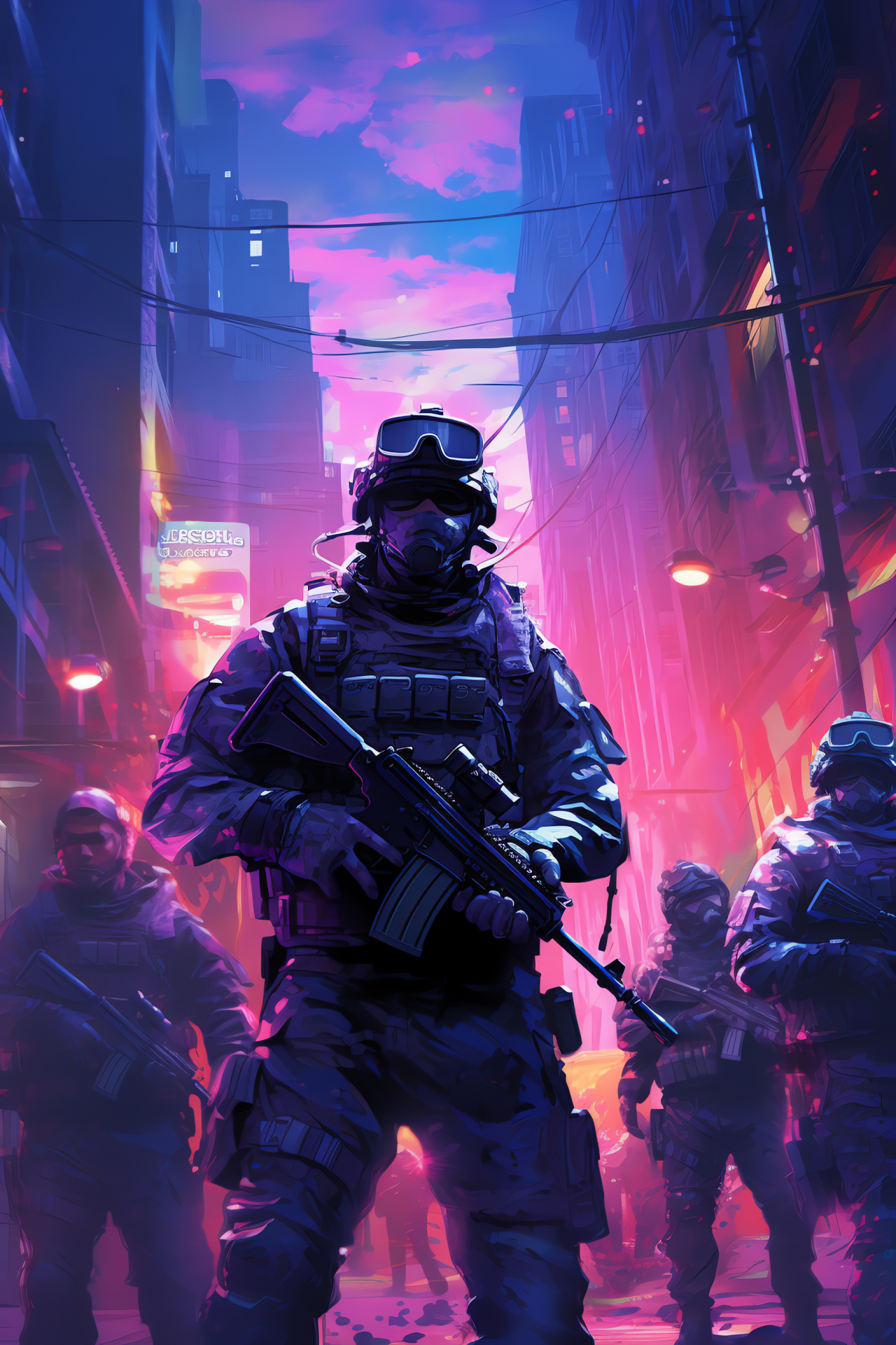 MW2 urban tactics, Special forces team, Advanced combat, City conflicts, Interactive gaming, HD Phone Wallpaper