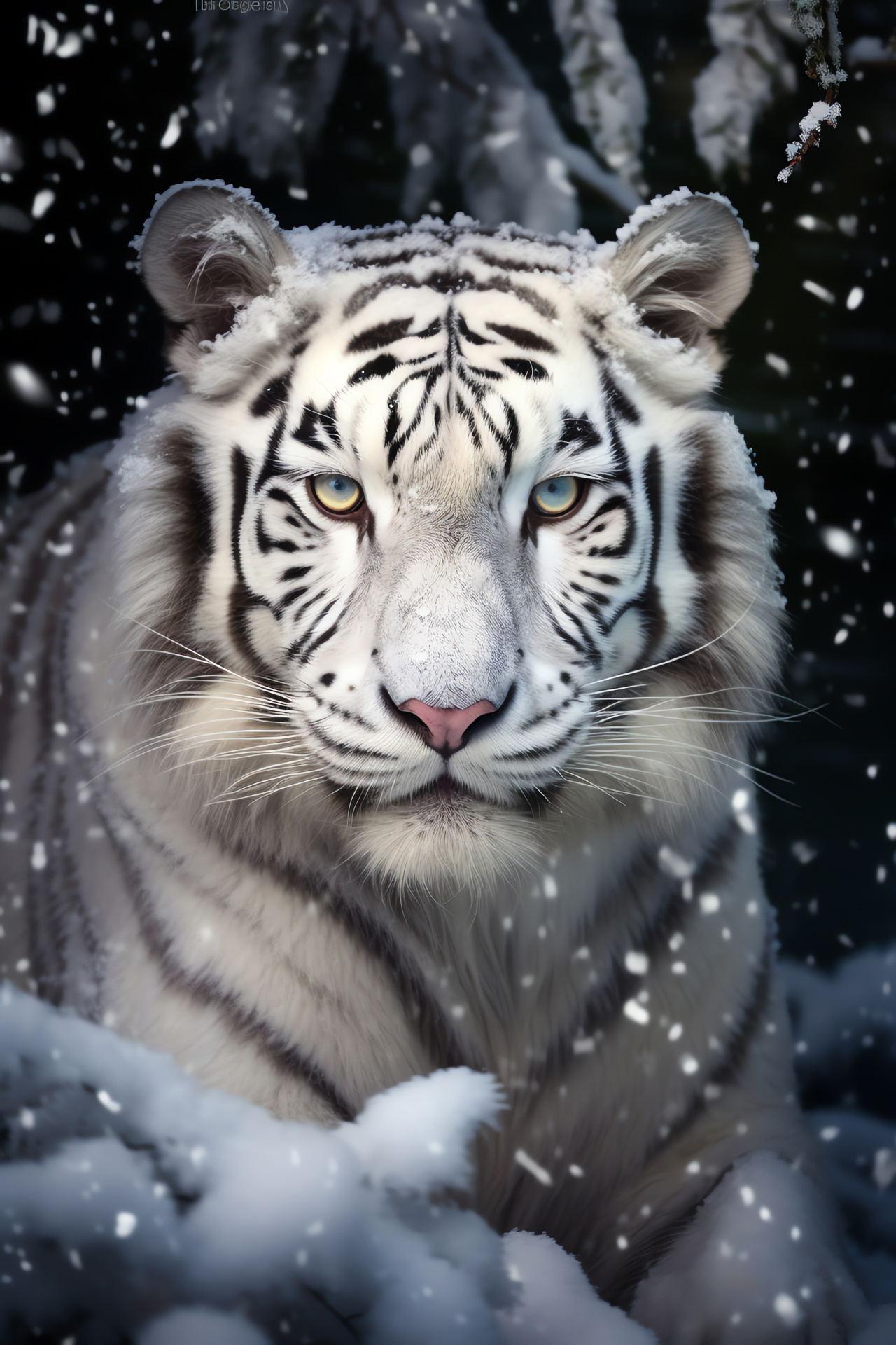 Glinting Gaze Predator, Lengthened Creature Pelt, Unadulterated Luminance, Ethereal Patterns, Metallic Glimmer, HD Phone Wallpaper