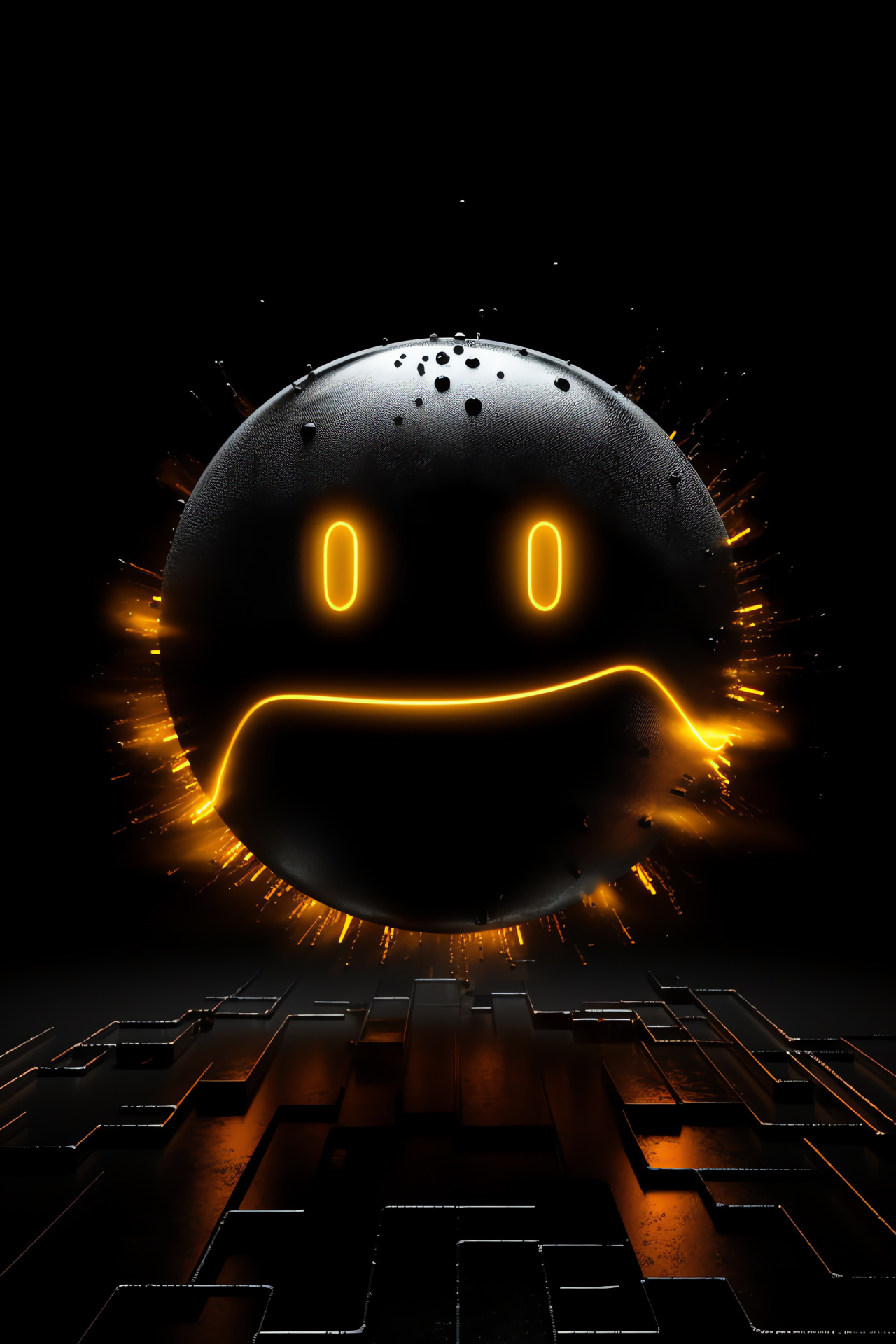 Iconic Pacman figure, Pellet-gobbling game, Ghost-fleeing challenge, Arcade classic sprite, Yellow sphere protagonist, HD Phone Wallpaper