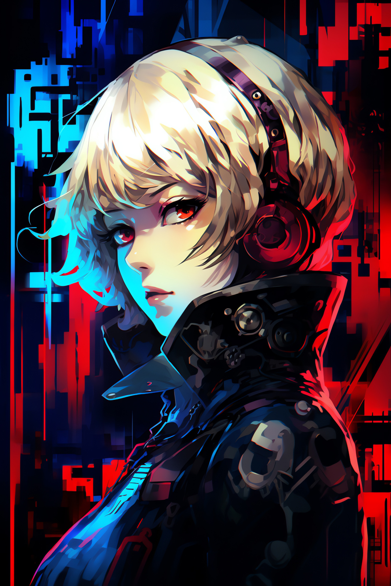 Persona 3 Tartarus, Shadow maze, Cryptic murals, Anomaly shades, Ephemeral corridors, HD Phone Wallpaper