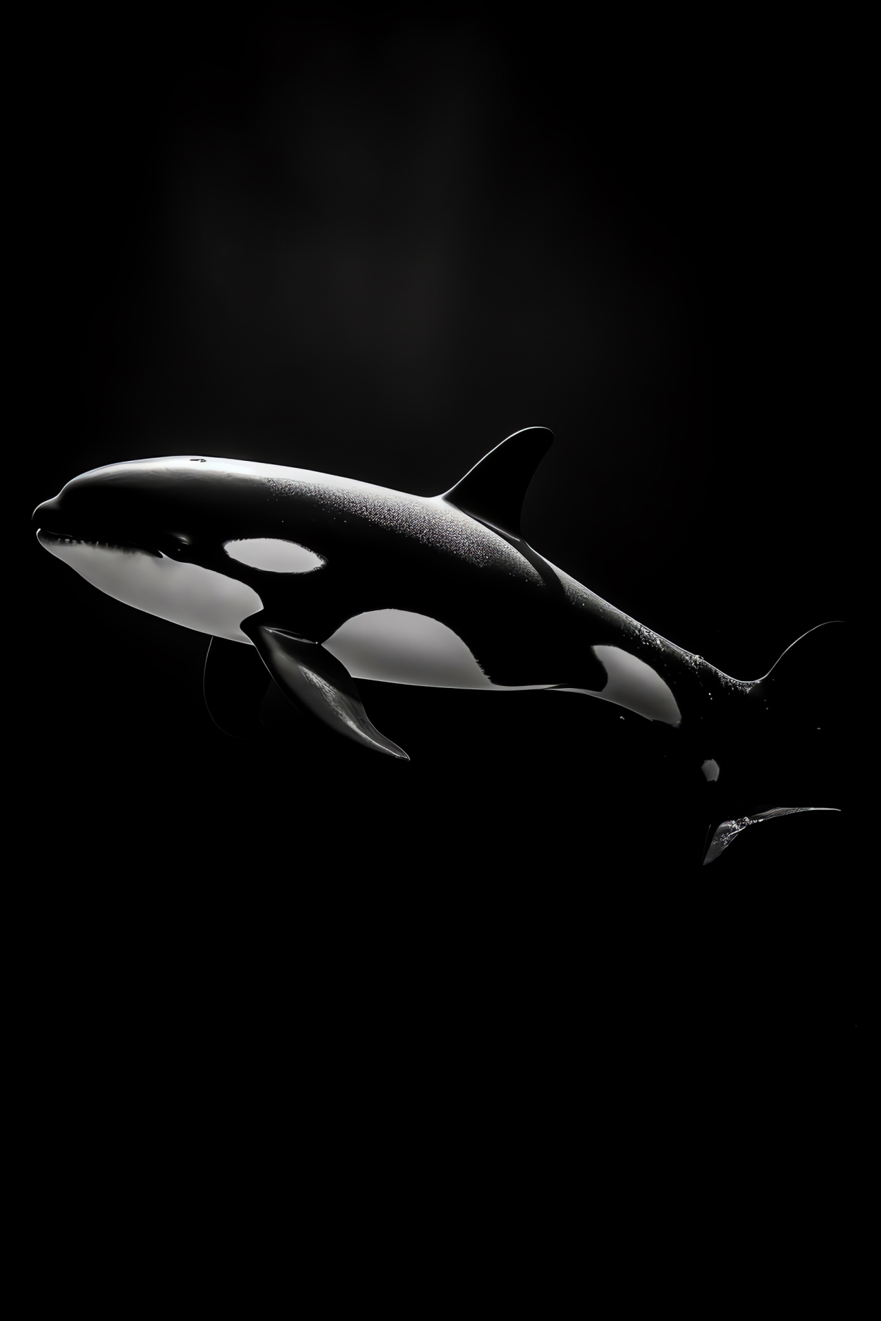 Orca, Killer whale, Marine mammal, Oceanic predator, Majestic sea creature, HD Phone Image