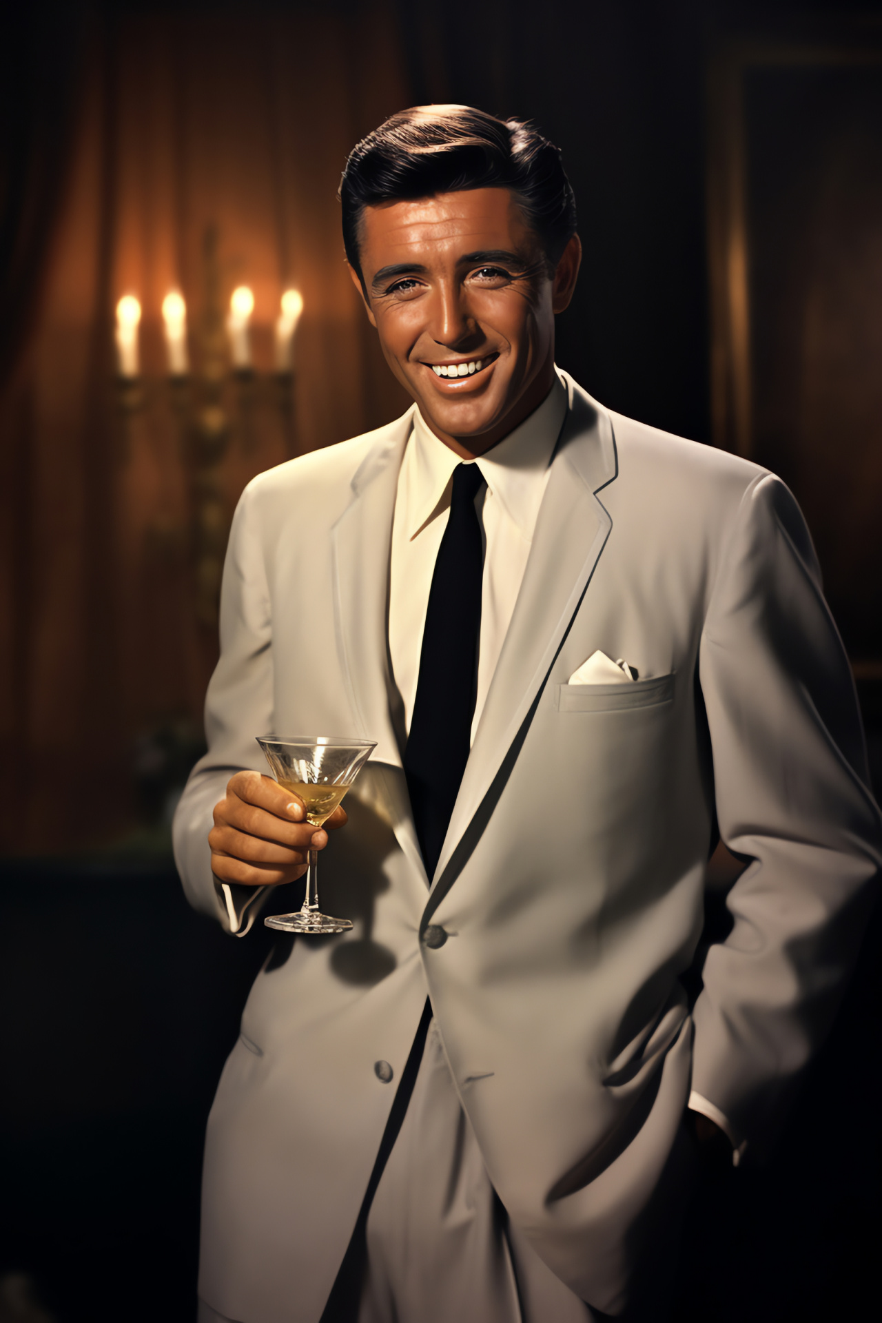 Peter Lawford, Hollywood classic, Entertainment elite group, Stylish attire, Celebrated actor, HD Phone Image