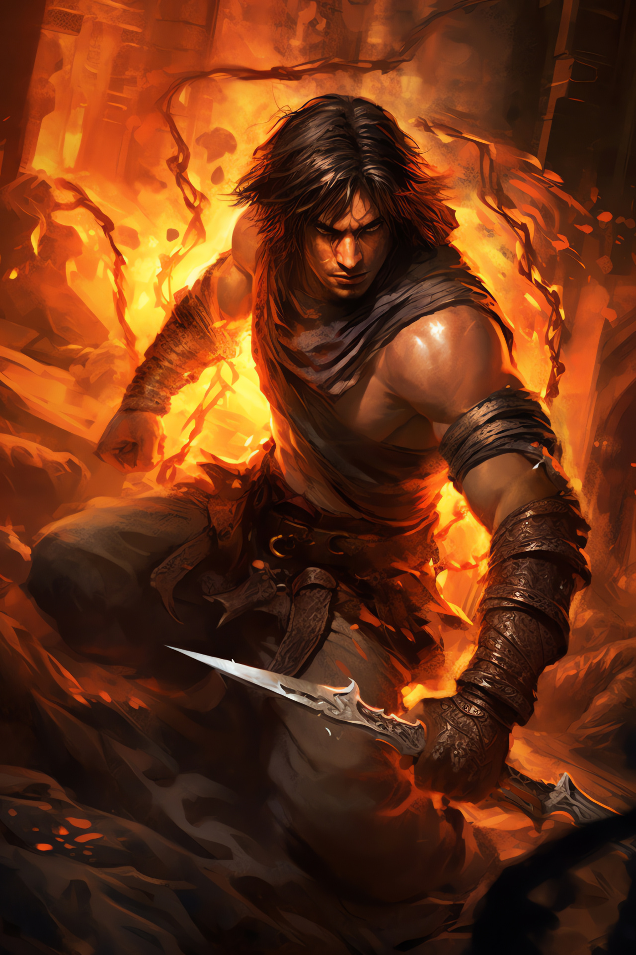 Prince of Persia, Video games, Action-adventure genre, Palace intrigue, Royal protagonist, HD Phone Wallpaper