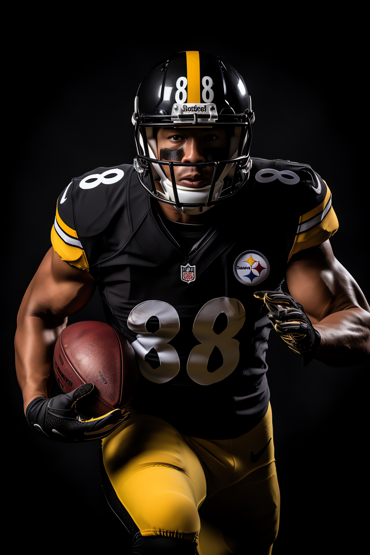 Hines Ward, Pittsburgh Steelers, Football athlete, Sports personality, NFL uniform, HD Phone Wallpaper