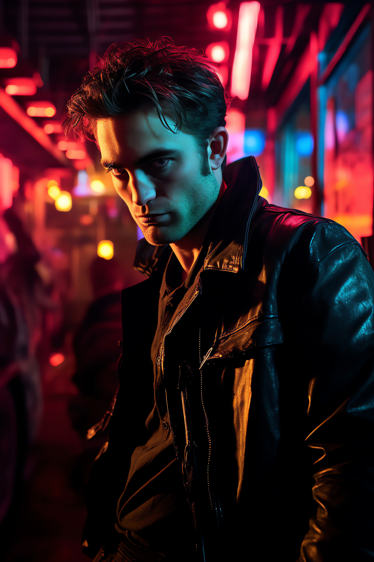 Rob Pattinson, Movie scene ambiance, Nightlife representation, Dance club setting, Visual stimulation, HD Phone Wallpaper