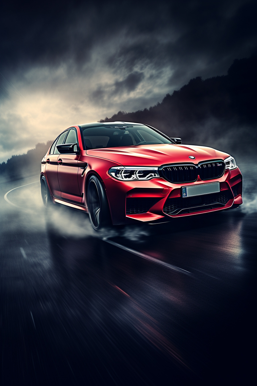 BMW M5 Competition, German precision, Autobahn-speeds, High-octane drive, Exclusive bodywork, HD Phone Image