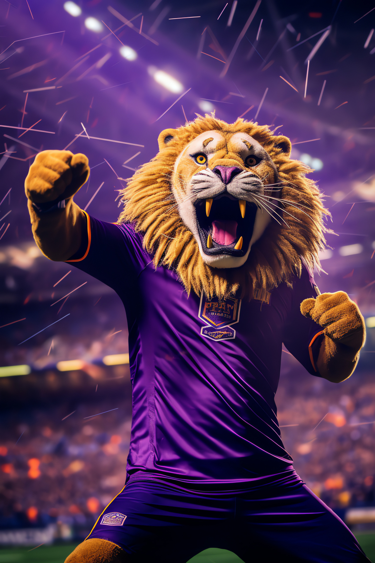 Soccer mascot, Orlando team spirit, Home stadium, Sporting event, Fan engagement, HD Phone Wallpaper