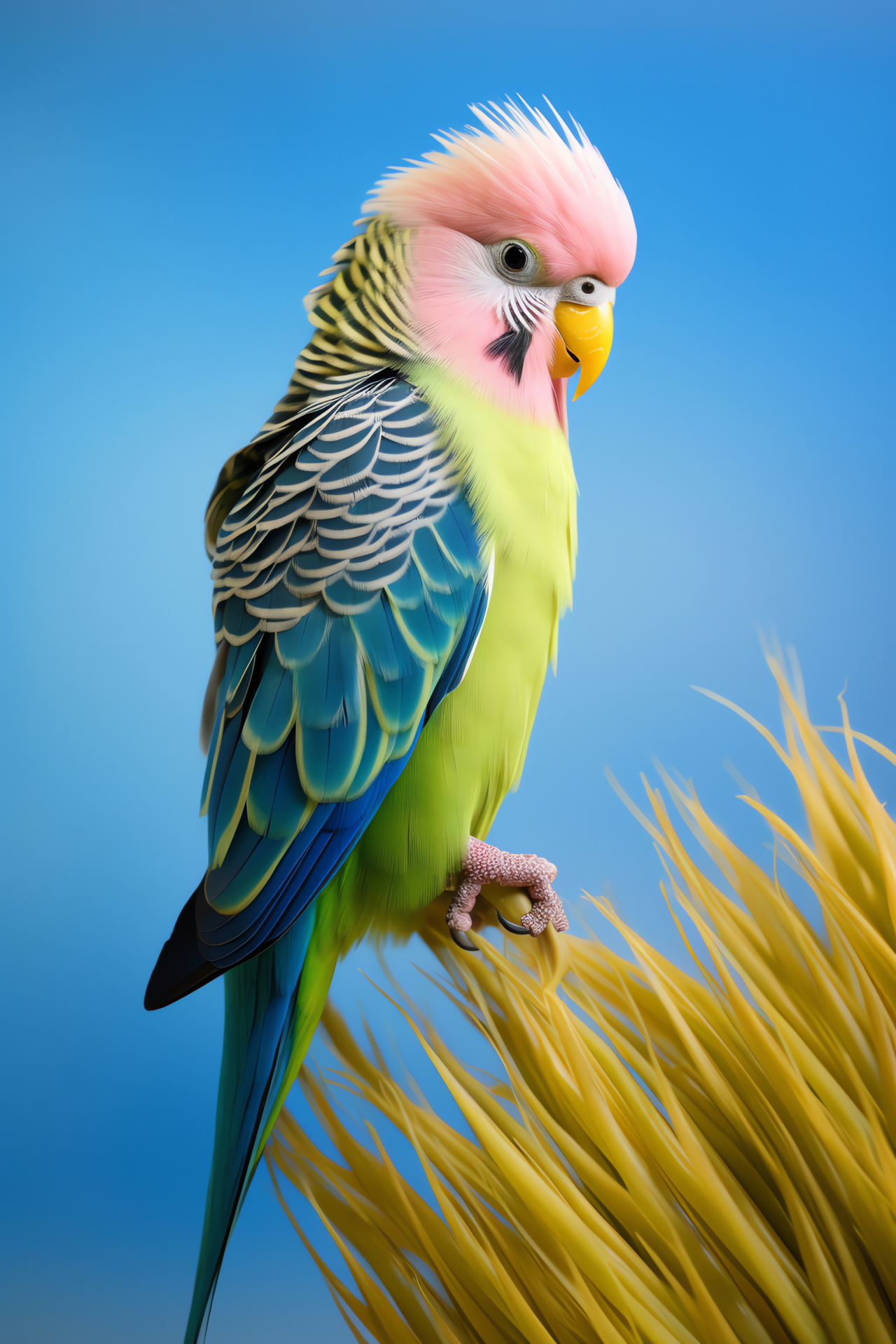 Sky blue parakeet, Avian species, Exotic pets, Aviary sunlight exposure, Bird enthusiasts, HD Phone Wallpaper