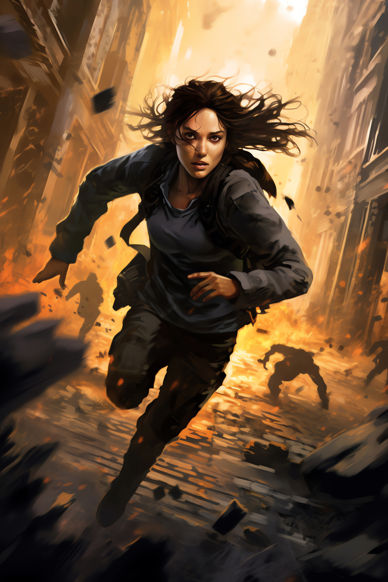 Elena Fisher, Action-adventure, Escaping peril, Uncharted series character, Video game narrative, HD Phone Image