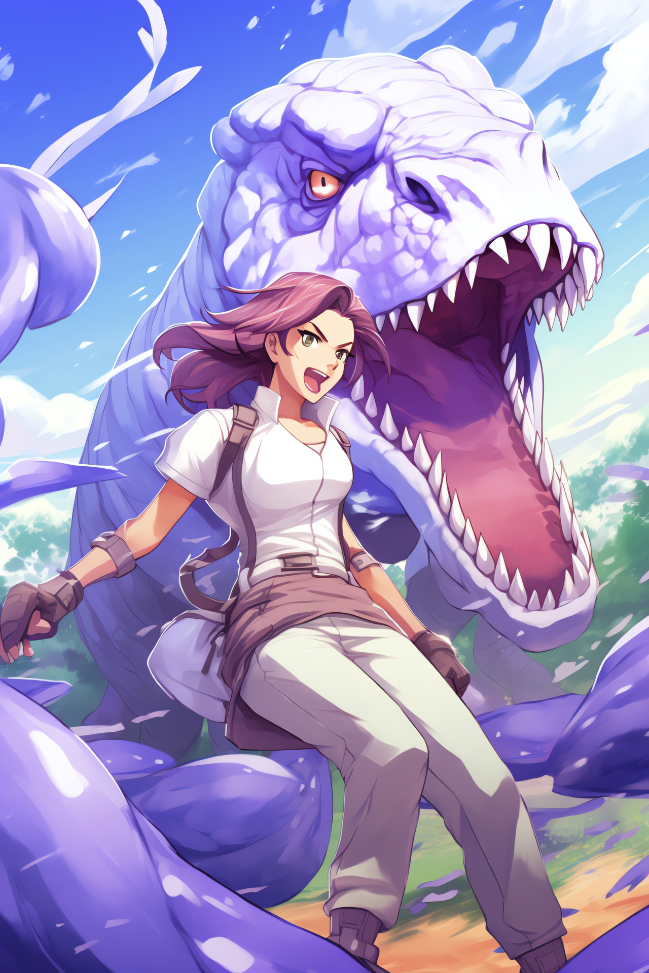 Team Rocket Jessie, Coil Arbok, Venomous Combat, Scales of Amethyst, Encounter Engagement, HD Phone Image