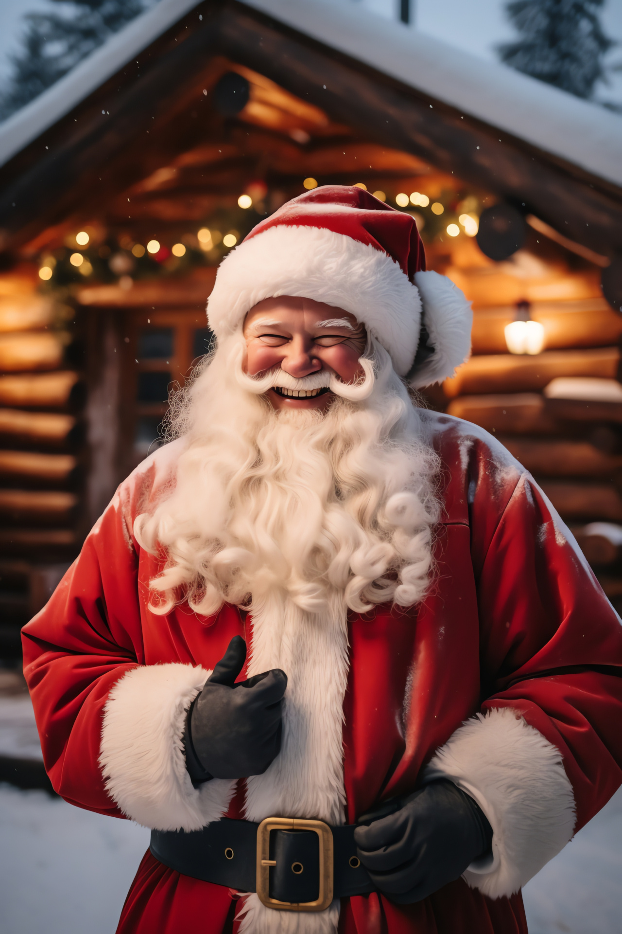 Santa Claus, Arctic Circle, Finnish Lapland, Winter wonderland, Christmas attraction, HD Phone Image