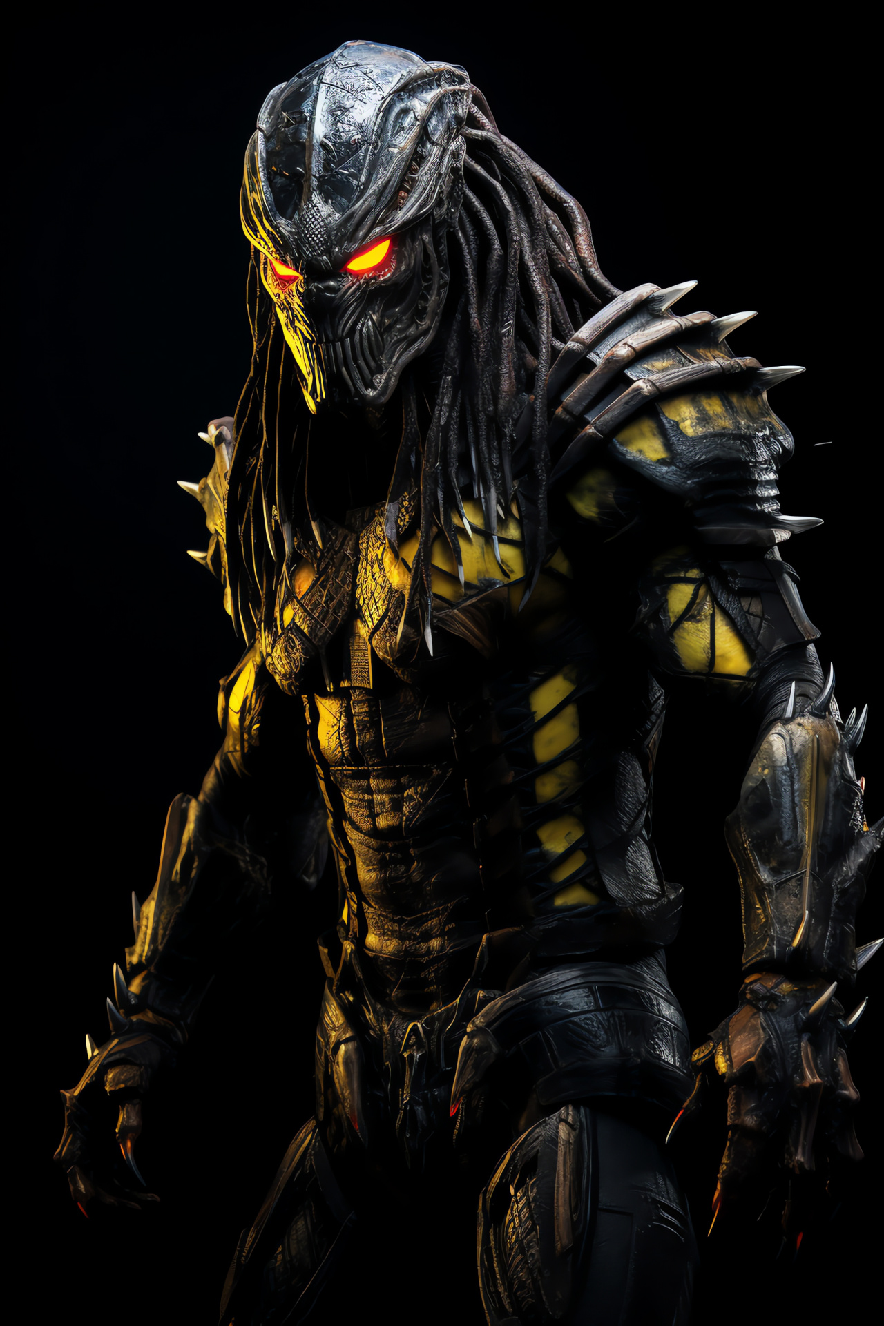 Predator, Hunter's guise, Tactical beast, Bio-weaponry, Intimidating stature, HD Phone Image