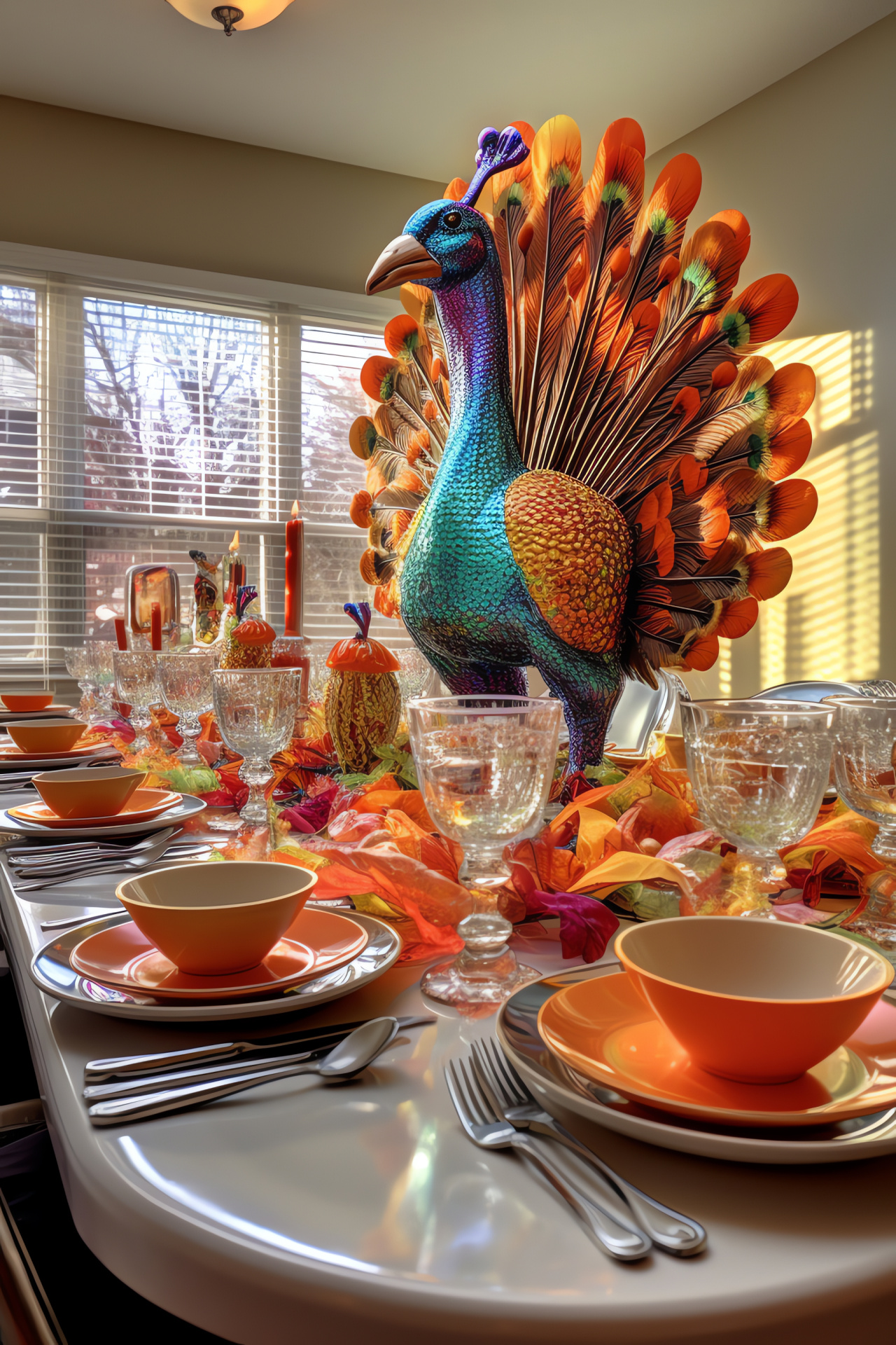 Thanksgiving banquet, Dining elegance, Patterned linens, Graceful table decor, Seating assignment, HD Phone Image