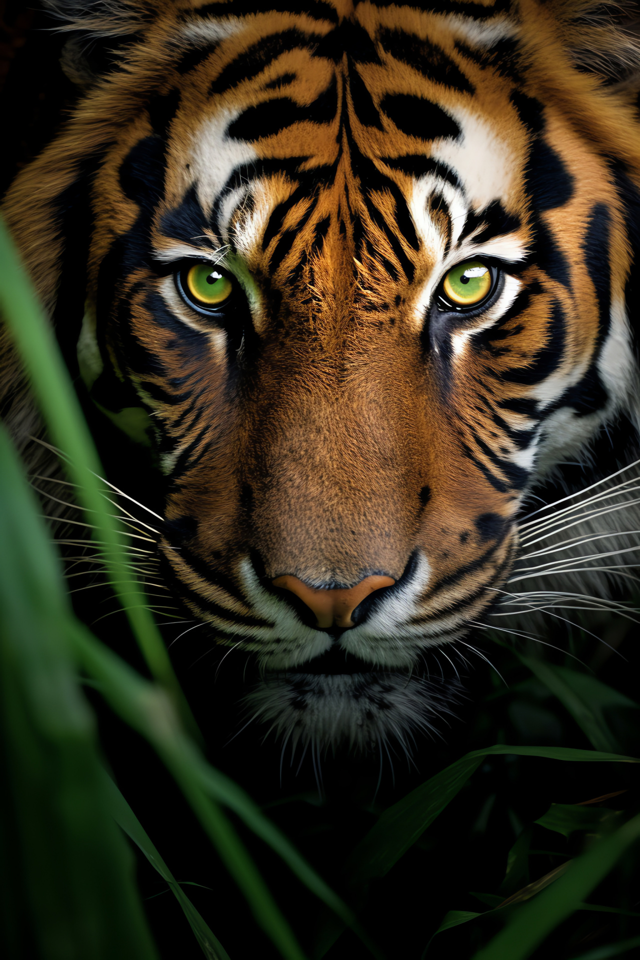 Wild cat, South China Tiger, Grassland predator, Endangered animal, Big cat, HD Phone Wallpaper