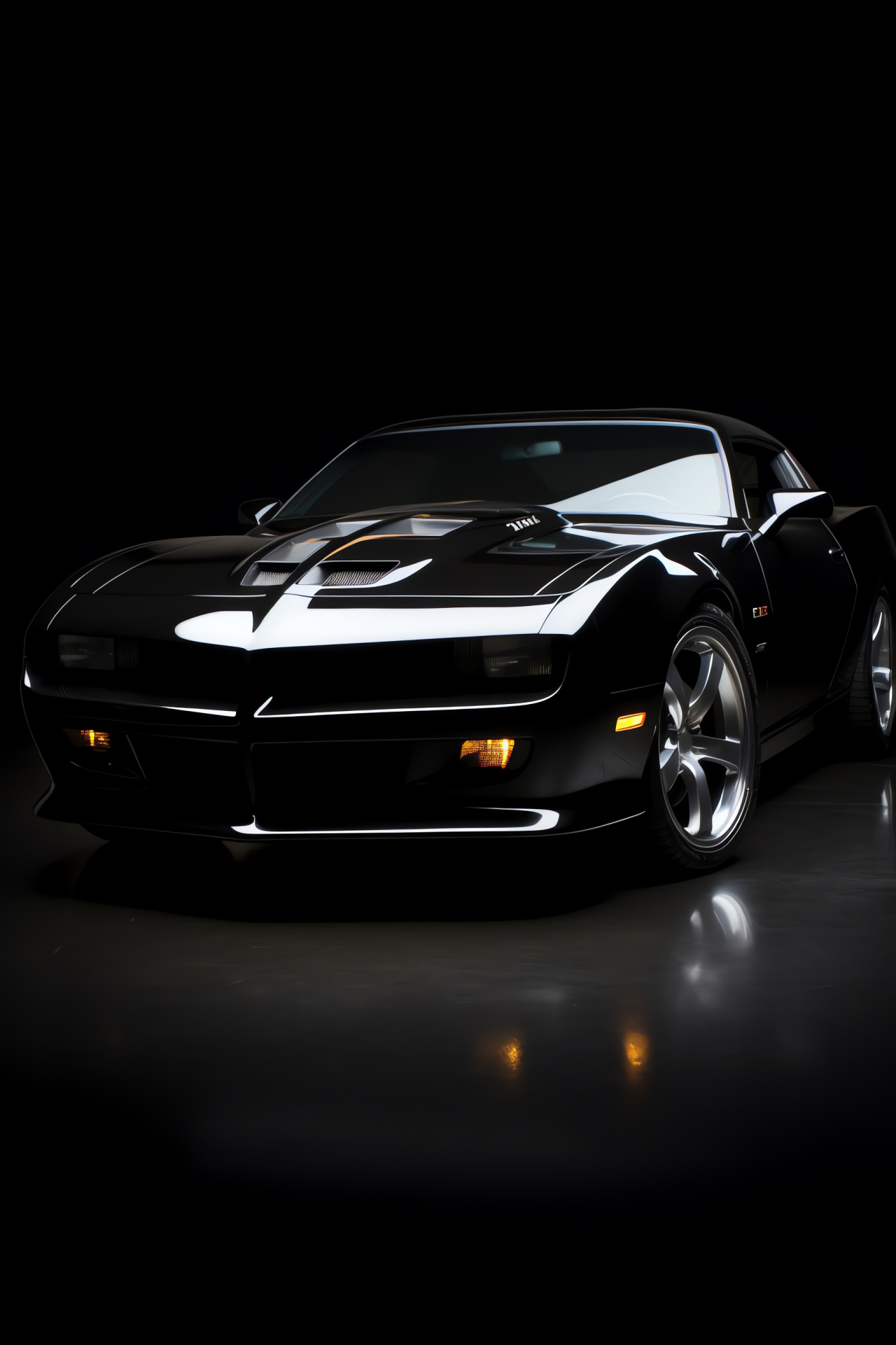 2000 Ws6 Trans Am, silver detailing, modern sports car, contemporary style, dynamic vehicle contrast, HD Phone Wallpaper