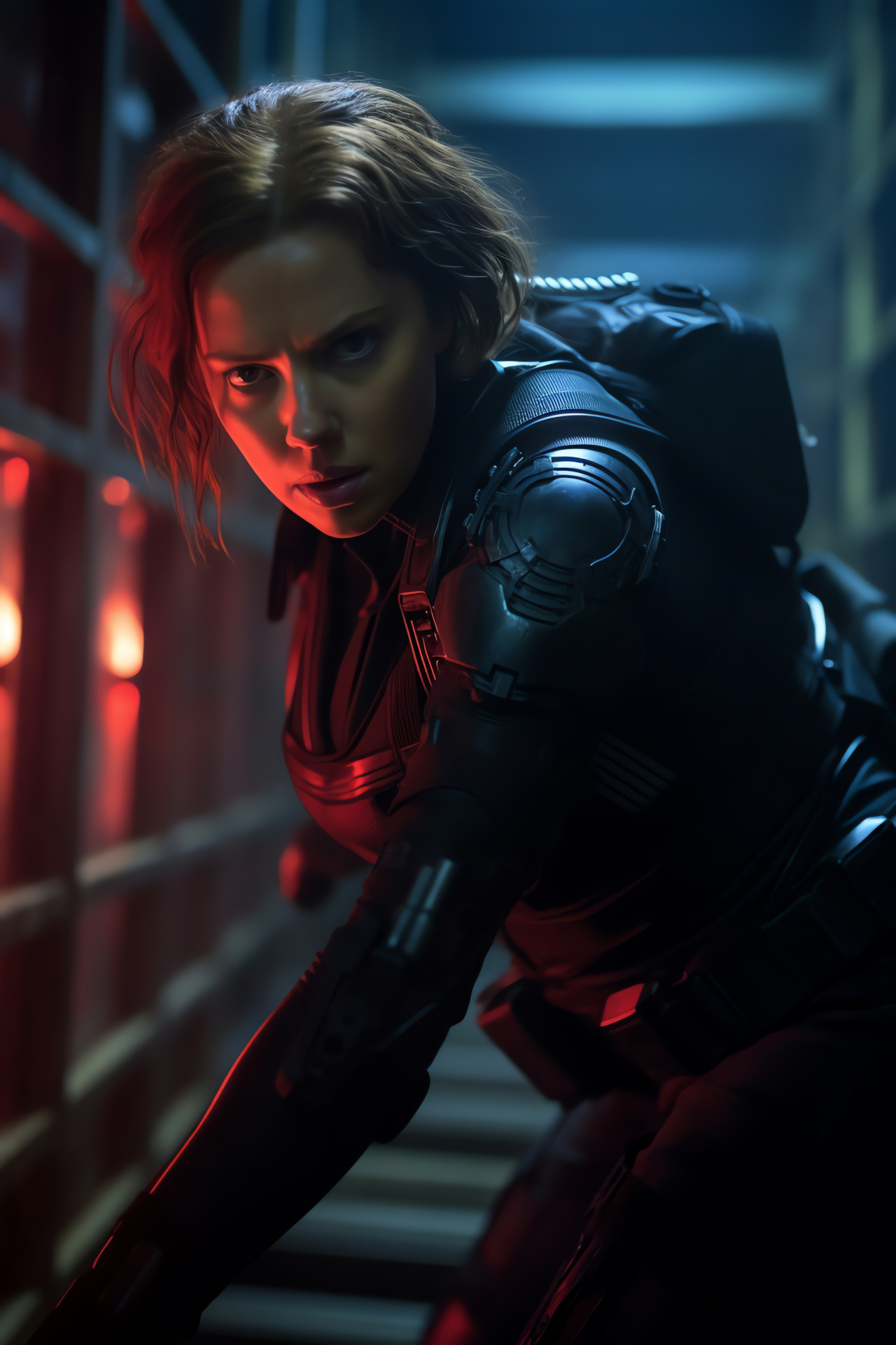 Black Widow steel, Stealth mission, Marvel action sequence, Covert operation, Superhero tactics, HD Phone Wallpaper