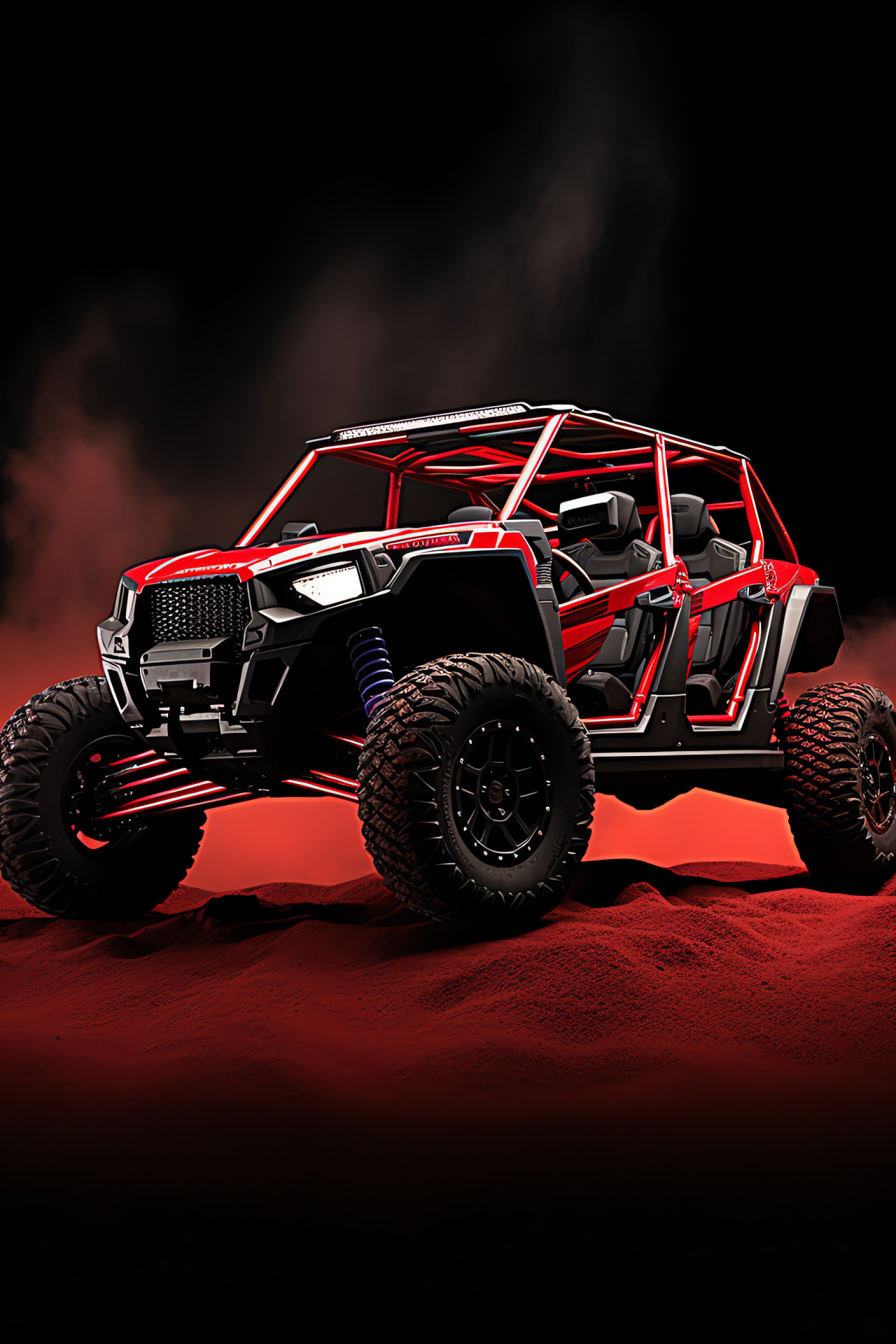 Polaris Rzr XP 4 Turbo S, Broad perspective, Off-road racing, Performance SxS, Dynamic design, HD Phone Image