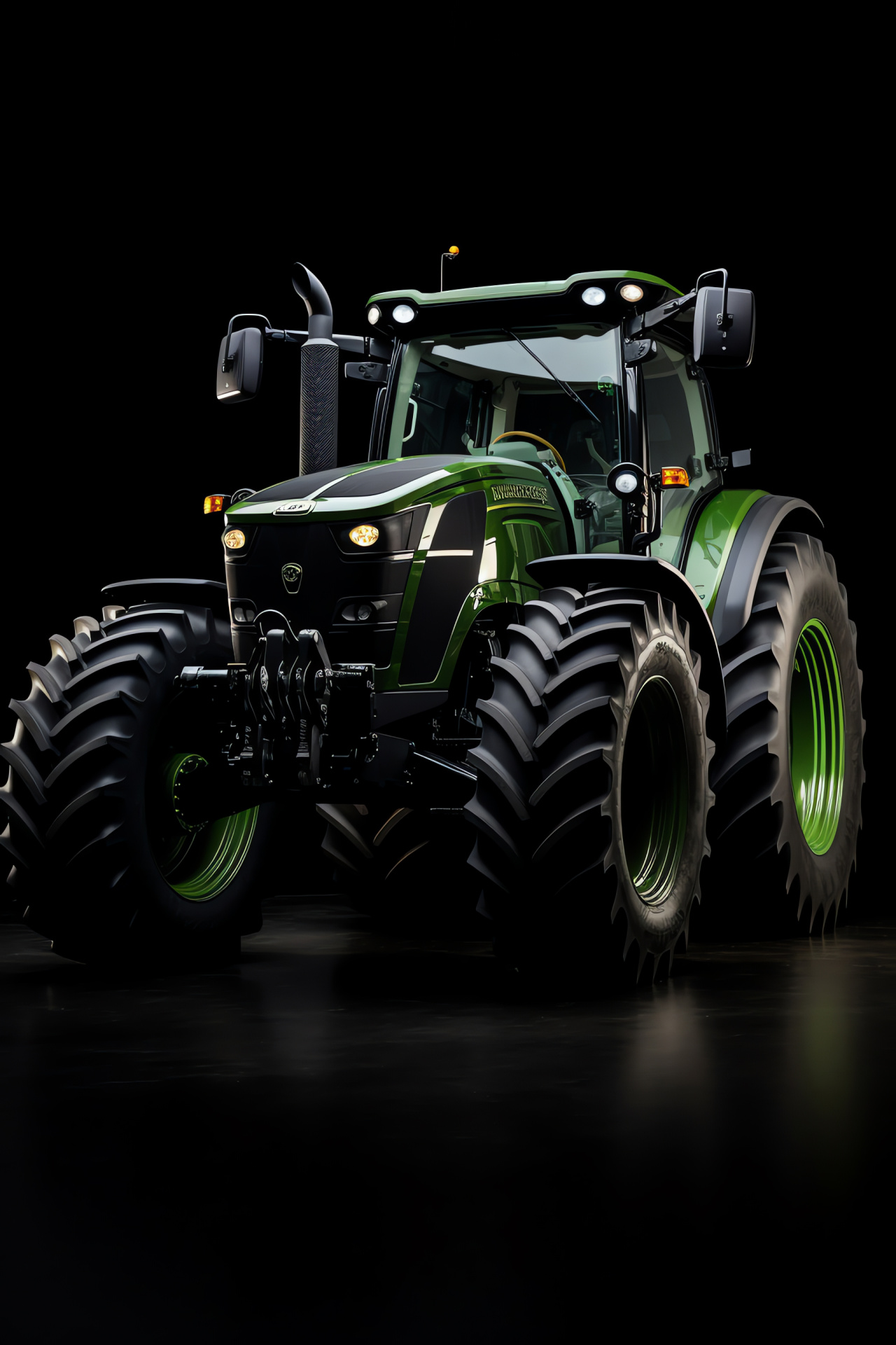 John Deere 5R tractor, Agricultural machinery, Farming equipment, High-performance vehicle, High-precision agriculture, HD Phone Image