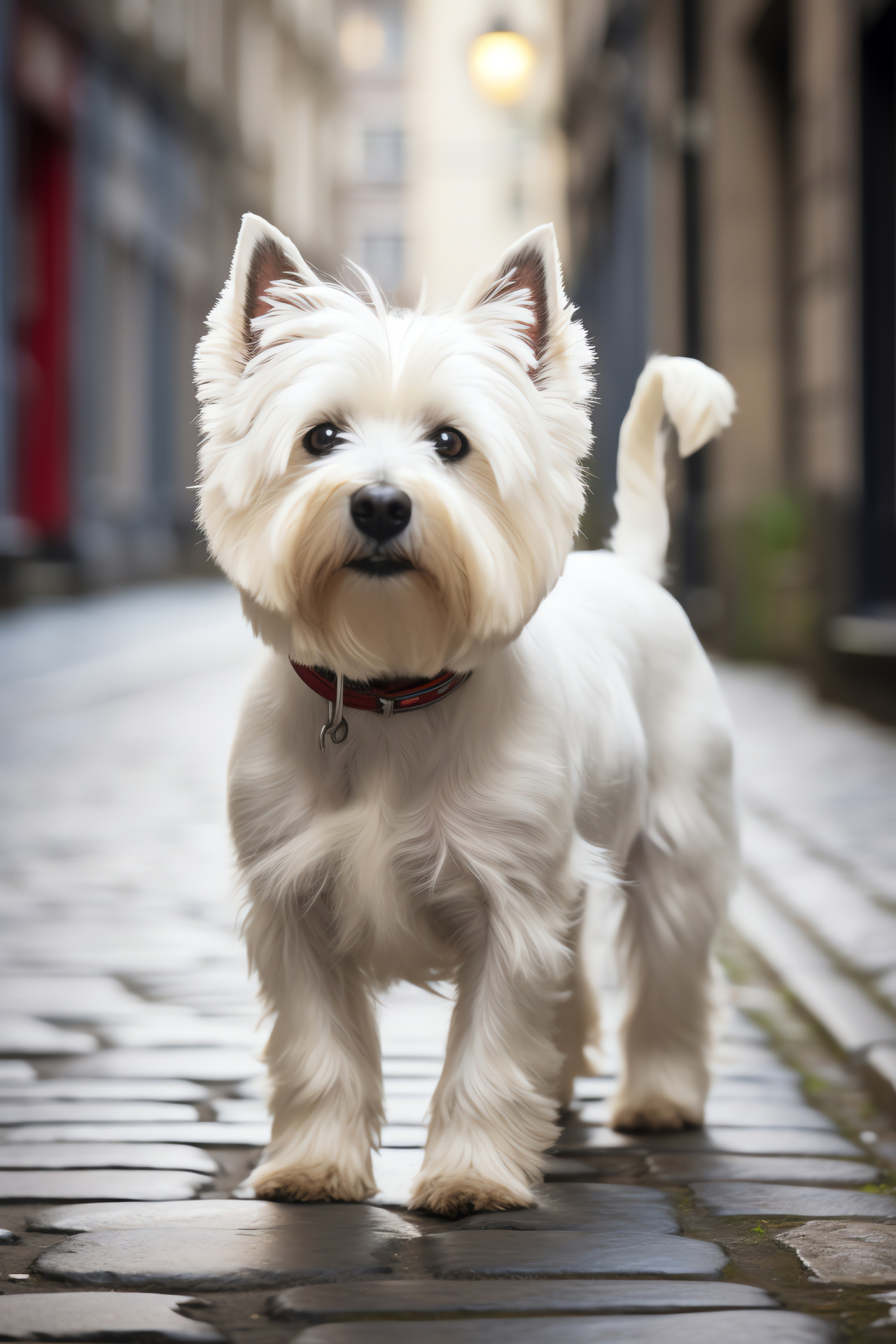 Terrier stature, obsidian glance, petite jacket, milky aspect, overhead perspective, HD Phone Wallpaper