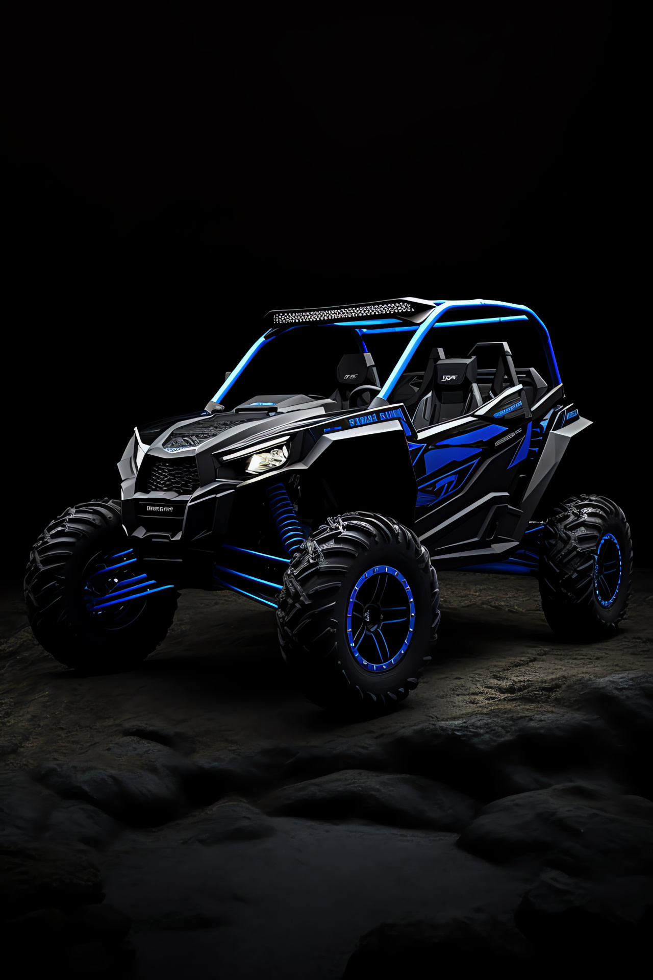 Polaris RZR RS1 Turbo, Utility sports vehicle, Side-by-side ATV, Extreme performance UTV, Racing utility model, HD Phone Wallpaper