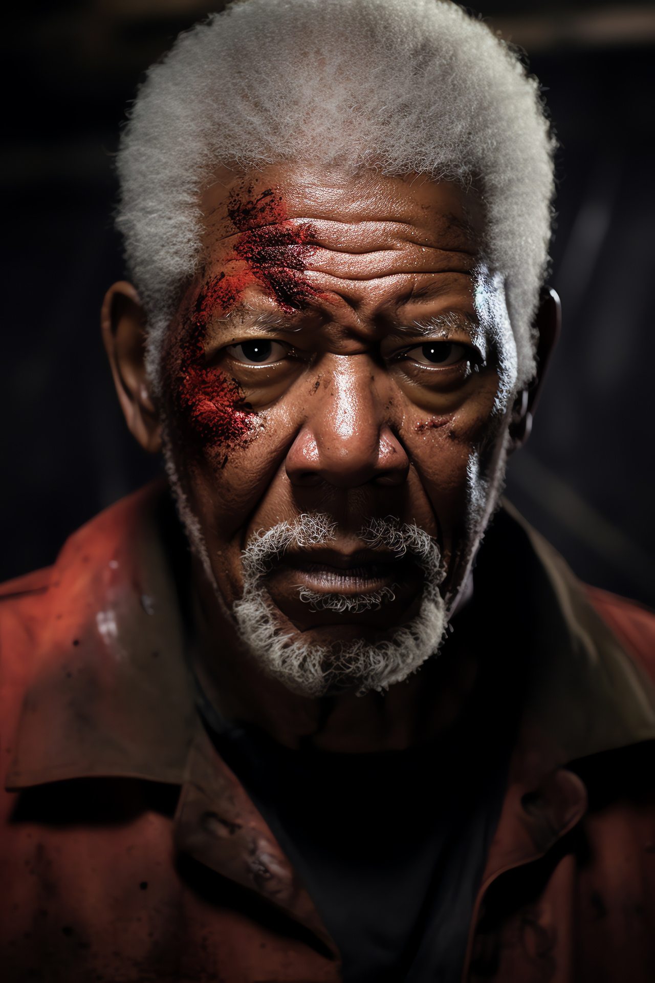 Tense Oblivion plot, Beech character, Actor Morgan Freeman, Protagonist face-off, Perilous context, HD Phone Wallpaper