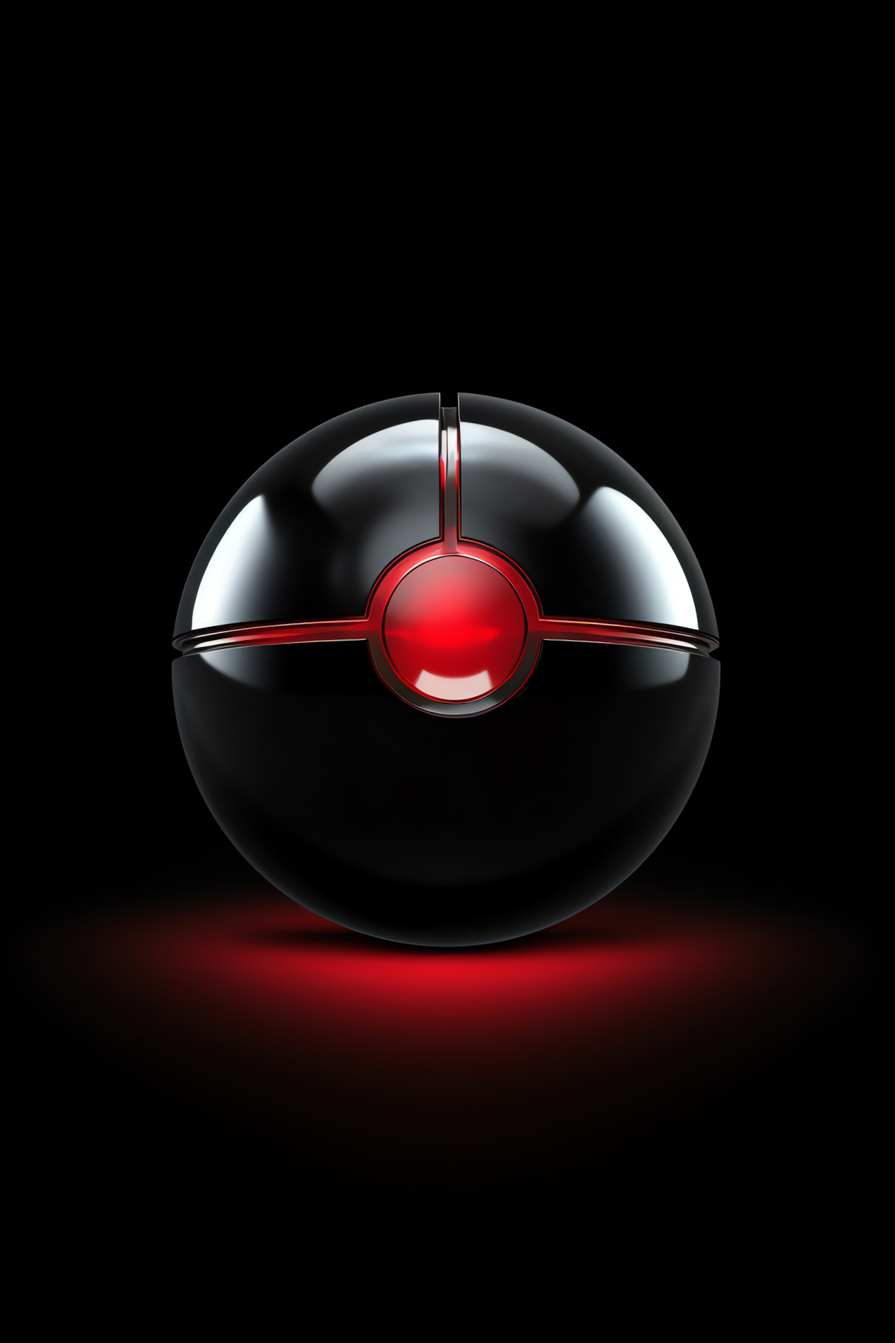 Trainer Pokeball, Bold hue, Anime prop, Tousled hair, Defiant stare, HD Phone Wallpaper