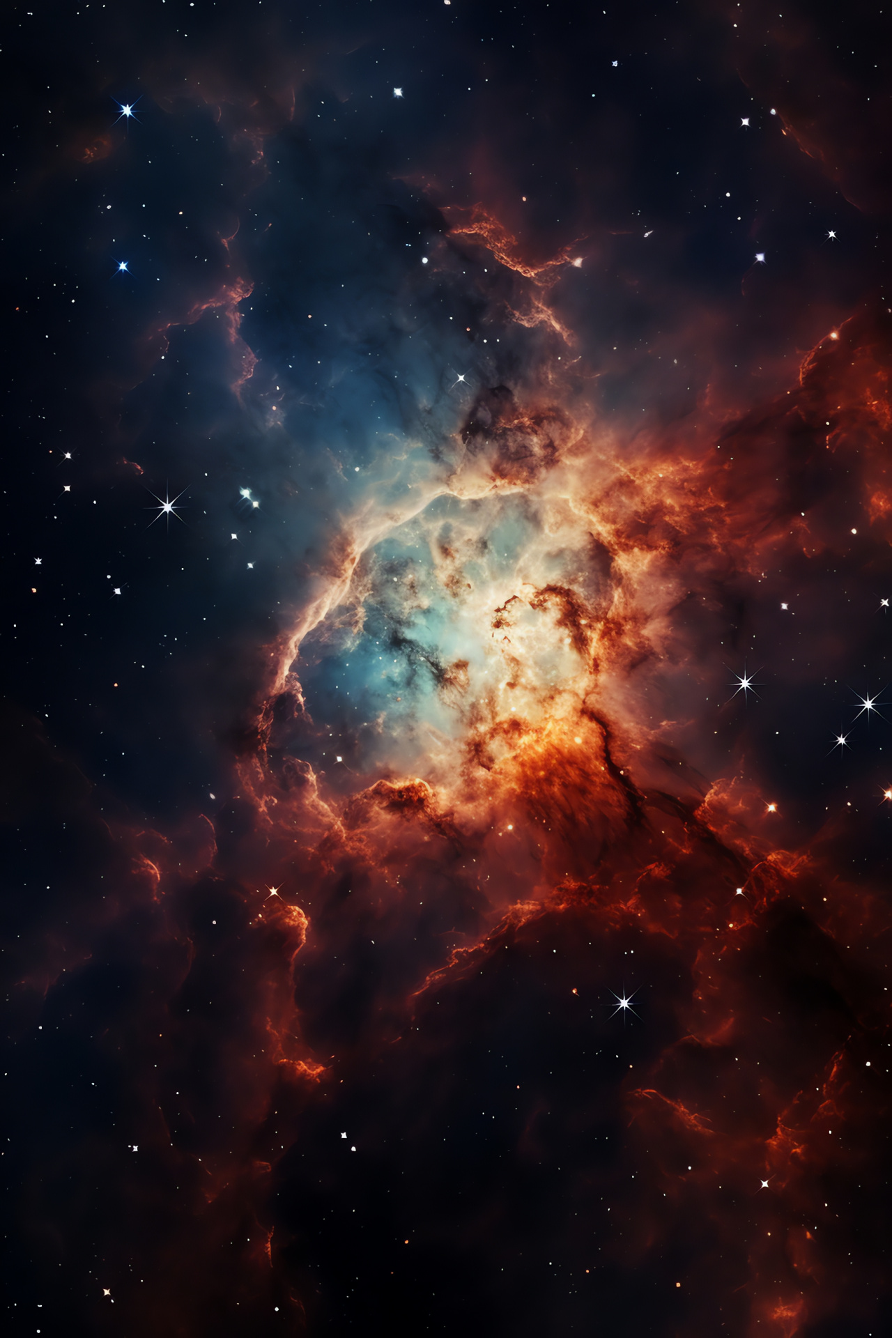 Tarantula Nebula snapshot, Astral phenomena, Interstellar clouds, Magellanic cosmos, Spatial intricacy, HD Phone Wallpaper