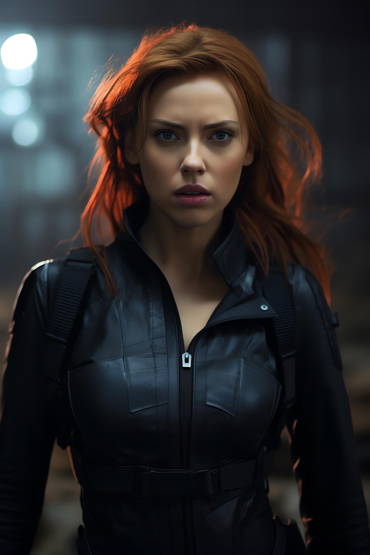 Incognito Black Widow, Covert operation, Spy mission apparel, Superhero stealth, Cinematic capture, HD Phone Image