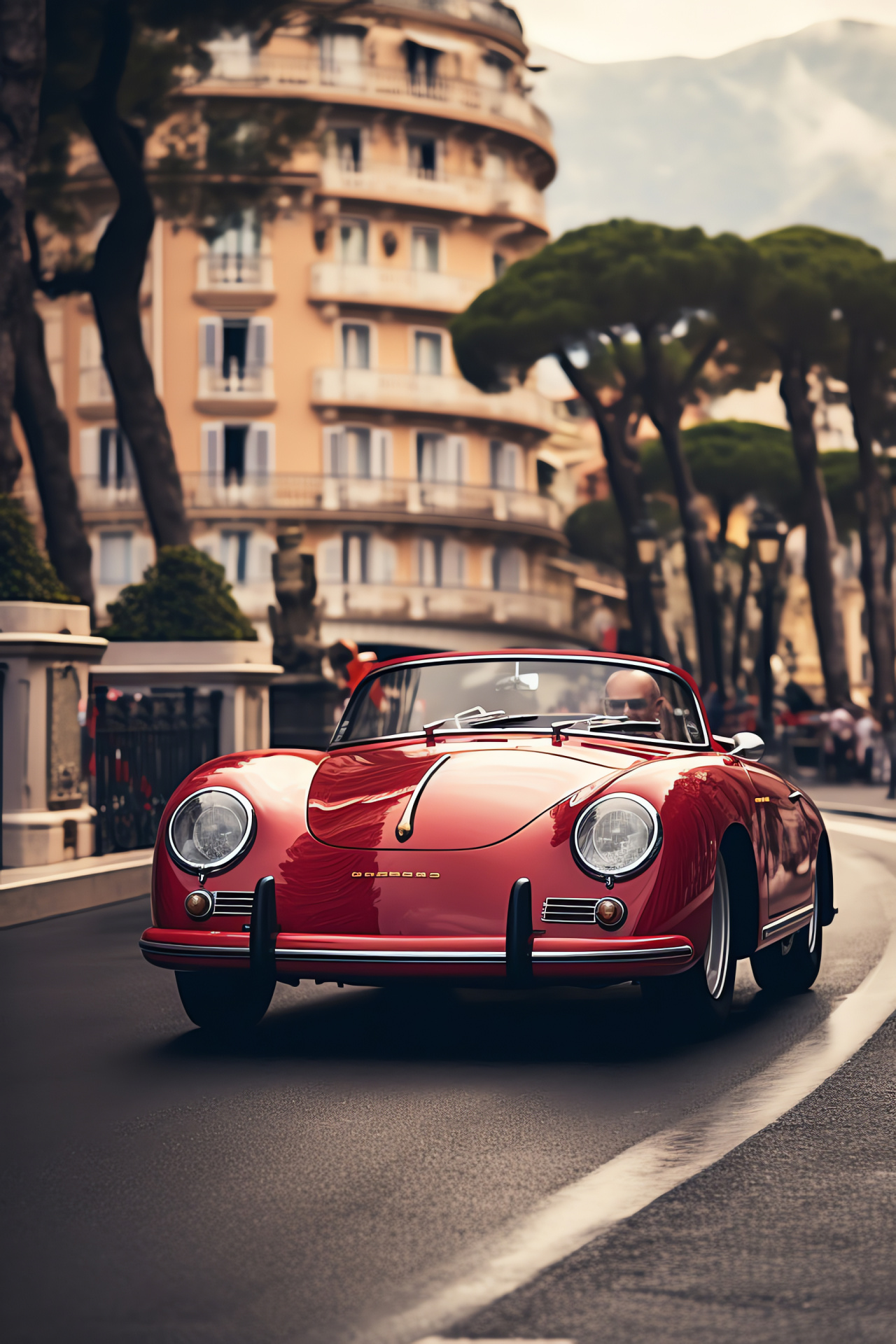 Porsche Speedster, Historic motorsports, Monaco Grand Prix legacy, Race-inspired aesthetics, Classic sports car, HD Phone Image
