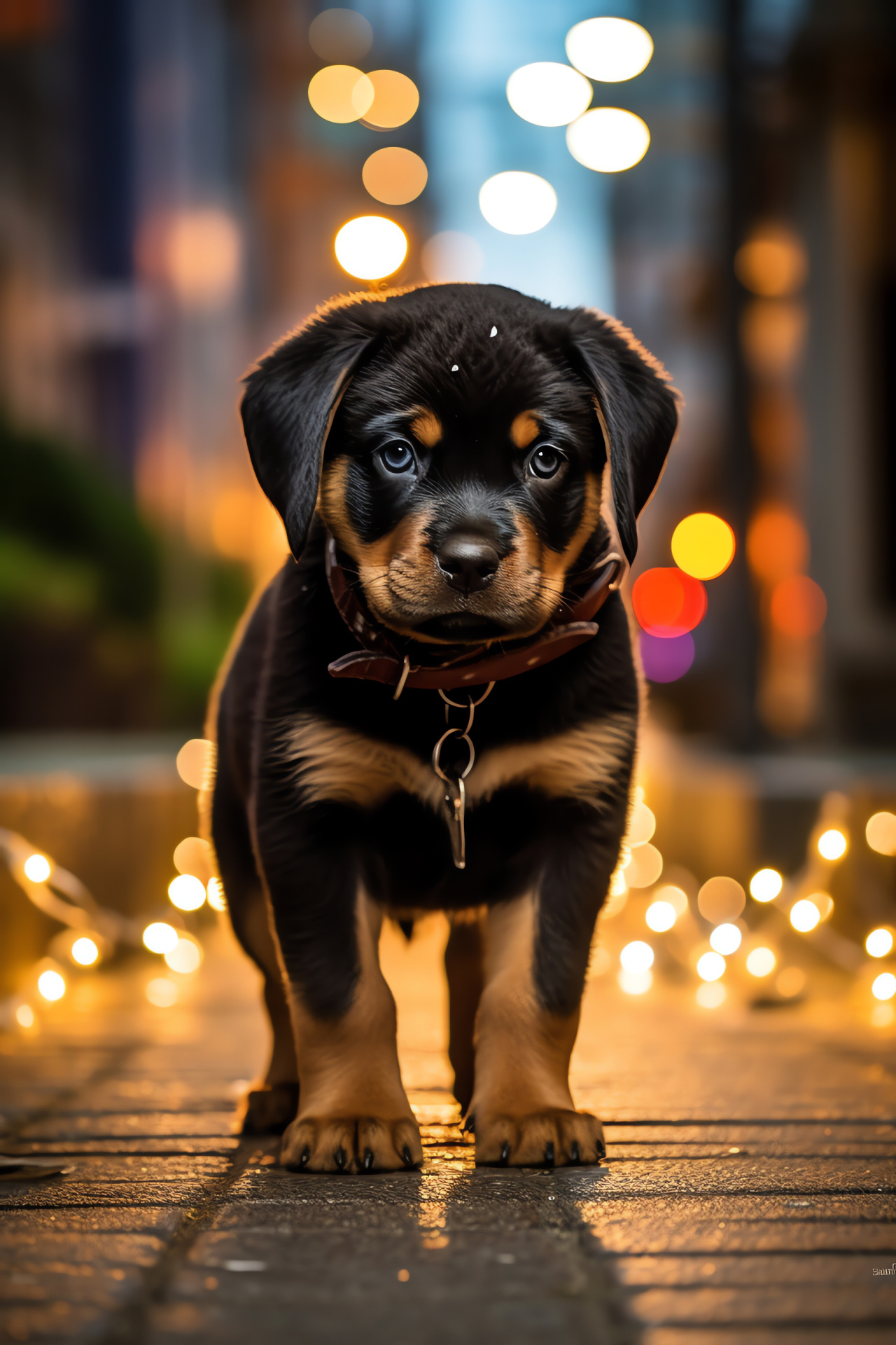 Rottweiler shiny coat, Puppy brown eyes, Short-haired dog, Rottweiler black fur, Canine pup resting, HD Phone Wallpaper
