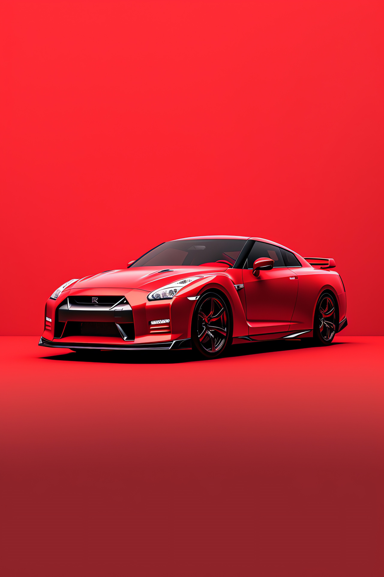 Nissan GTR R35, Twin-turbocharged, Performance vehicle, Automotive powerhouse, Sportscar aesthetics, HD Phone Image