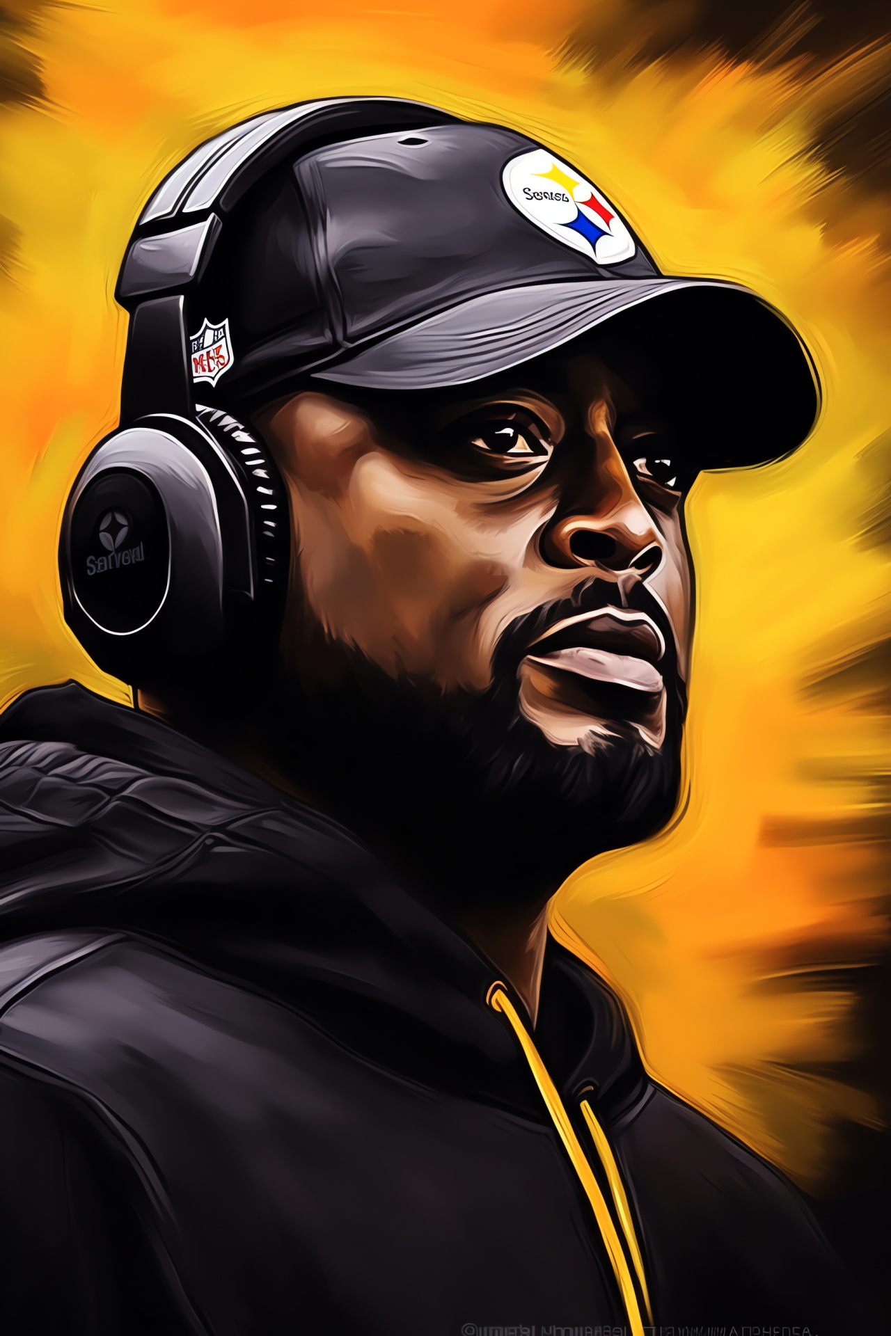 Mike Tomlin, NFL coaching, Steelers strategy, Leadership skills, Sports staff, HD Phone Image