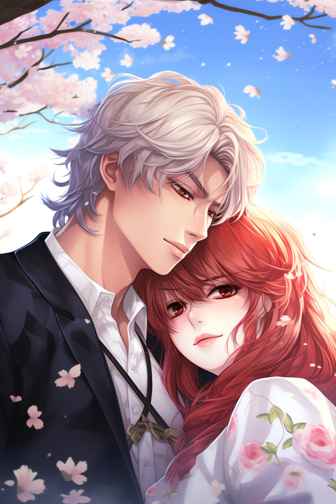 Mystic Messenger romance, Anime interactive storyline, Digital love affair, South Korean game, Virtual relationship, HD Phone Wallpaper